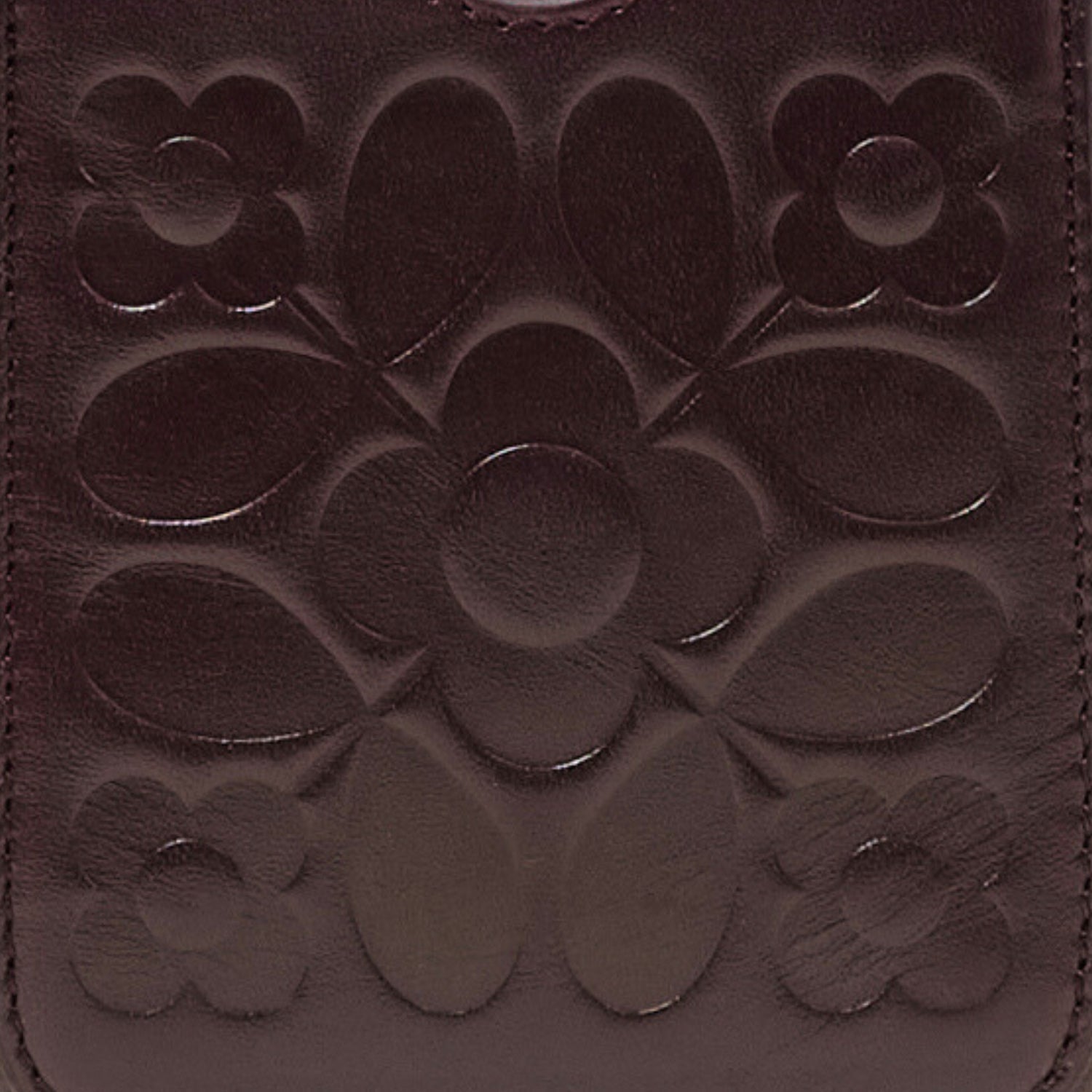 Print - Tile Emboss Burgundy