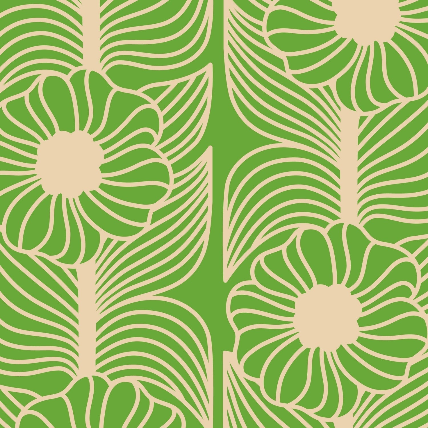 Moonflower Spring Green