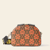 Luna Crossbody - Tomato Puzzle Flower