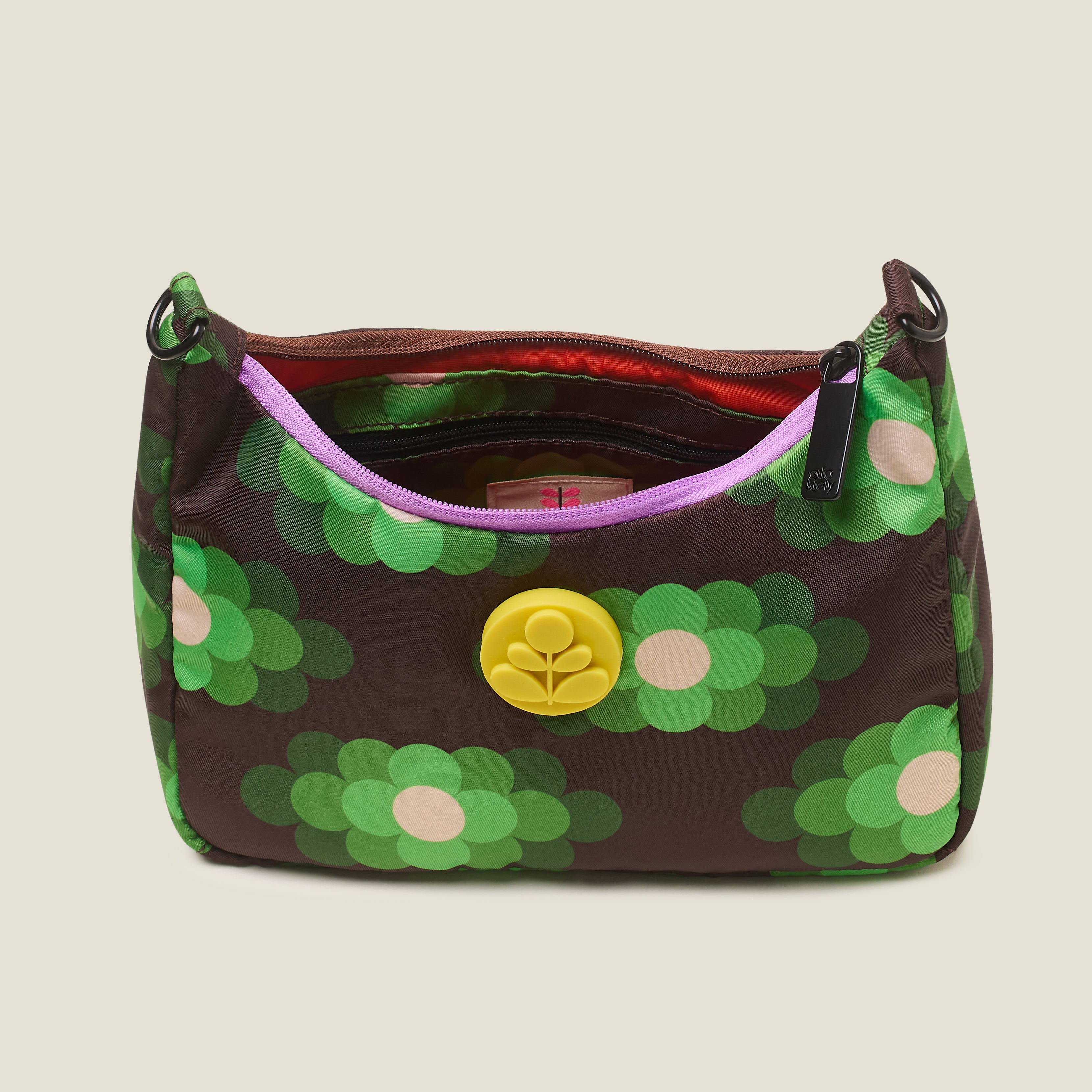 Venn Mini Shoulder Bag - Flower Haze Neon Green