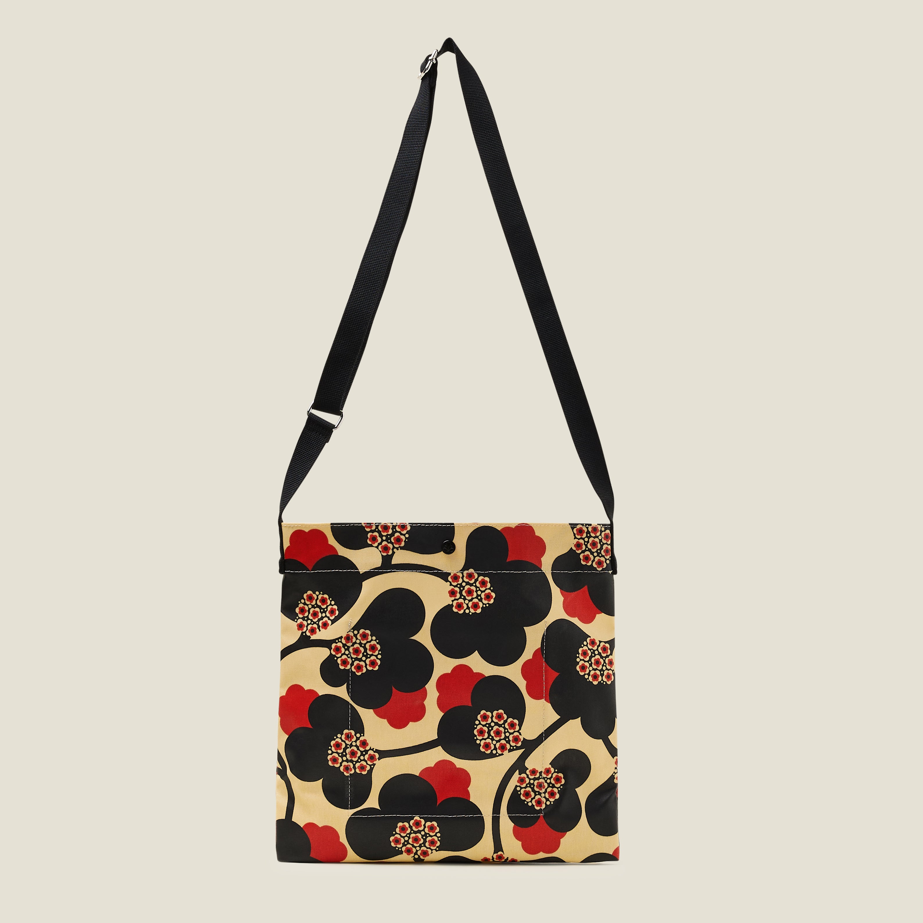 On a Roll Flat Crossbody - Japonica Paprika