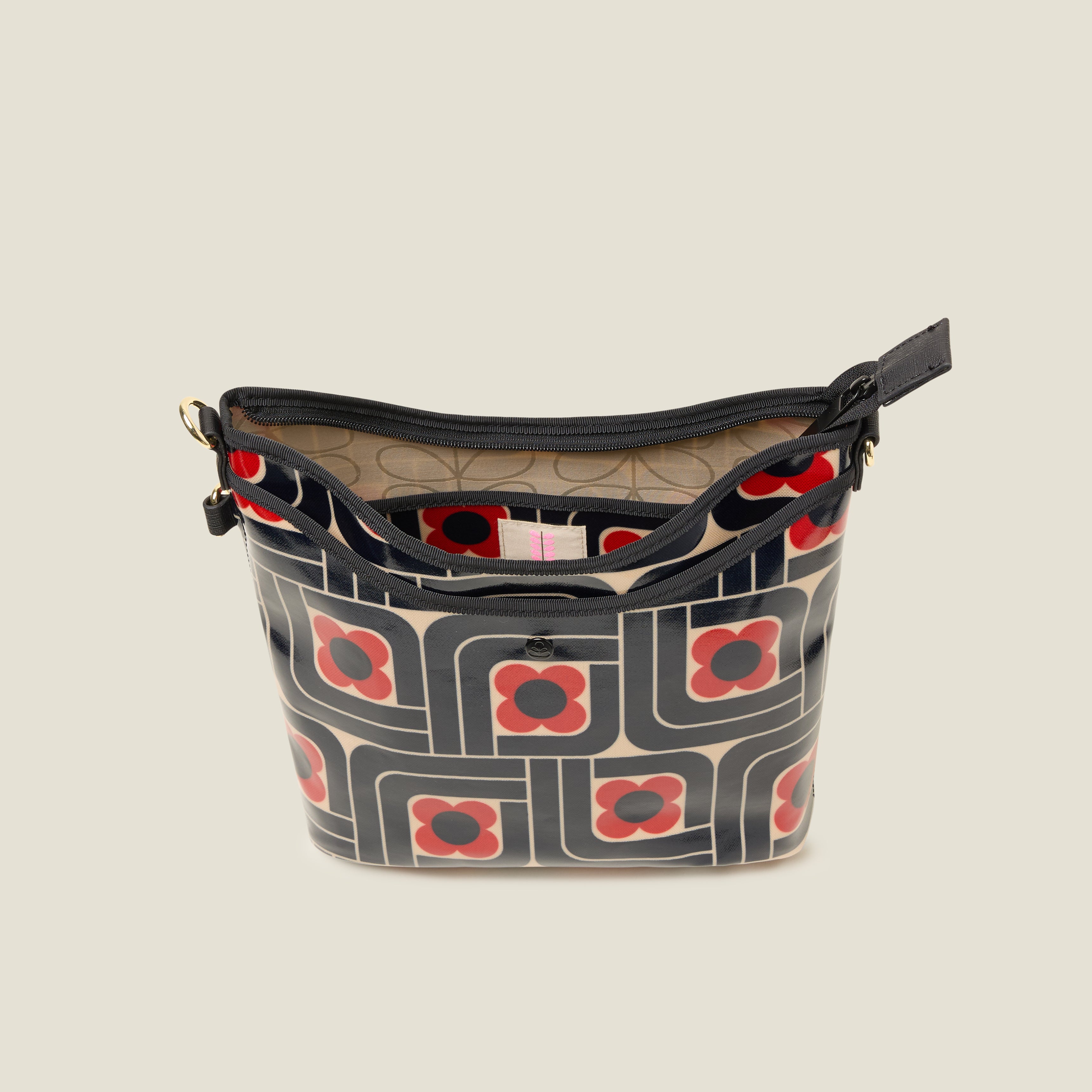 Cross Carry Crossbody Bag - Woodblock Ink