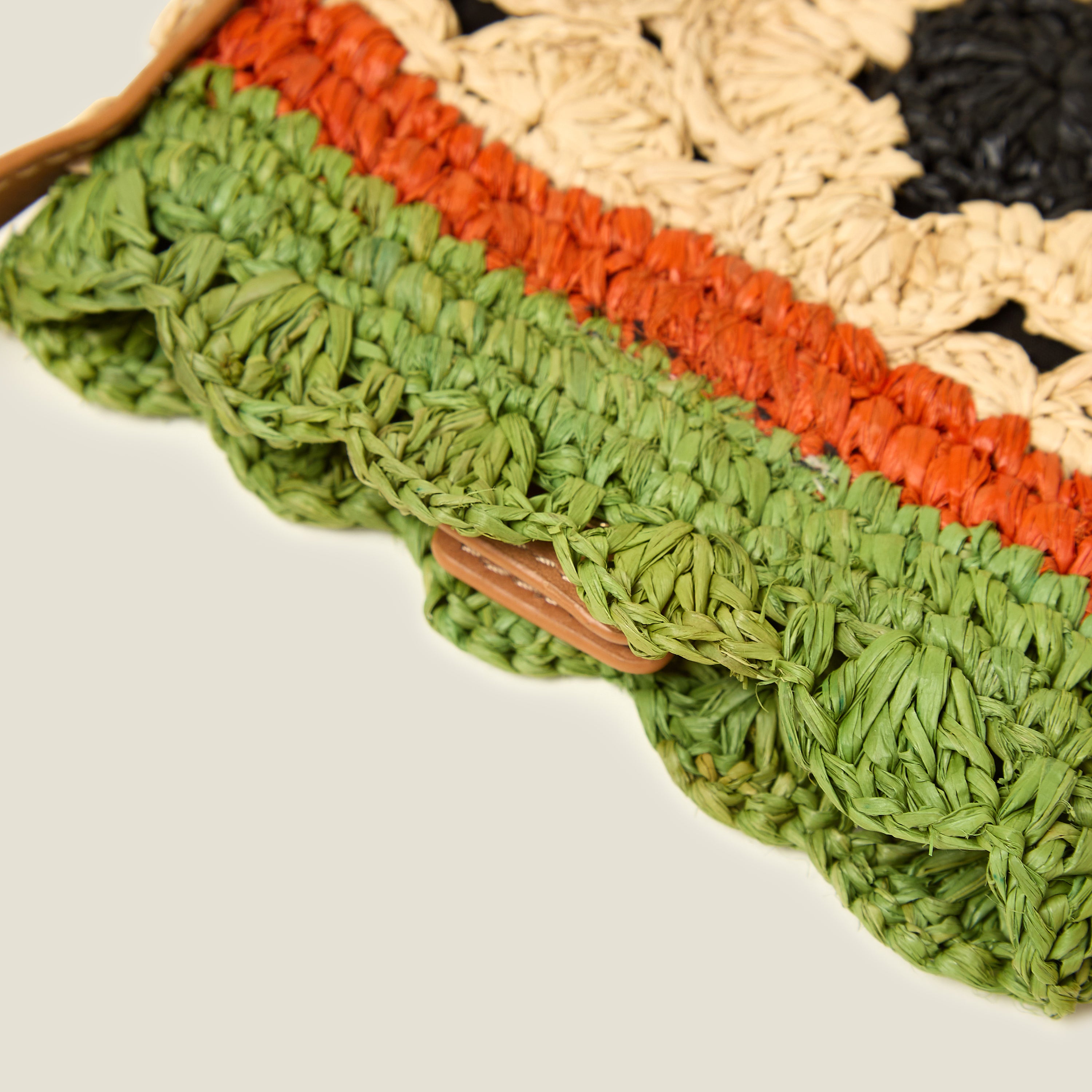 Camino Phone Pouch - Block Flower Almond