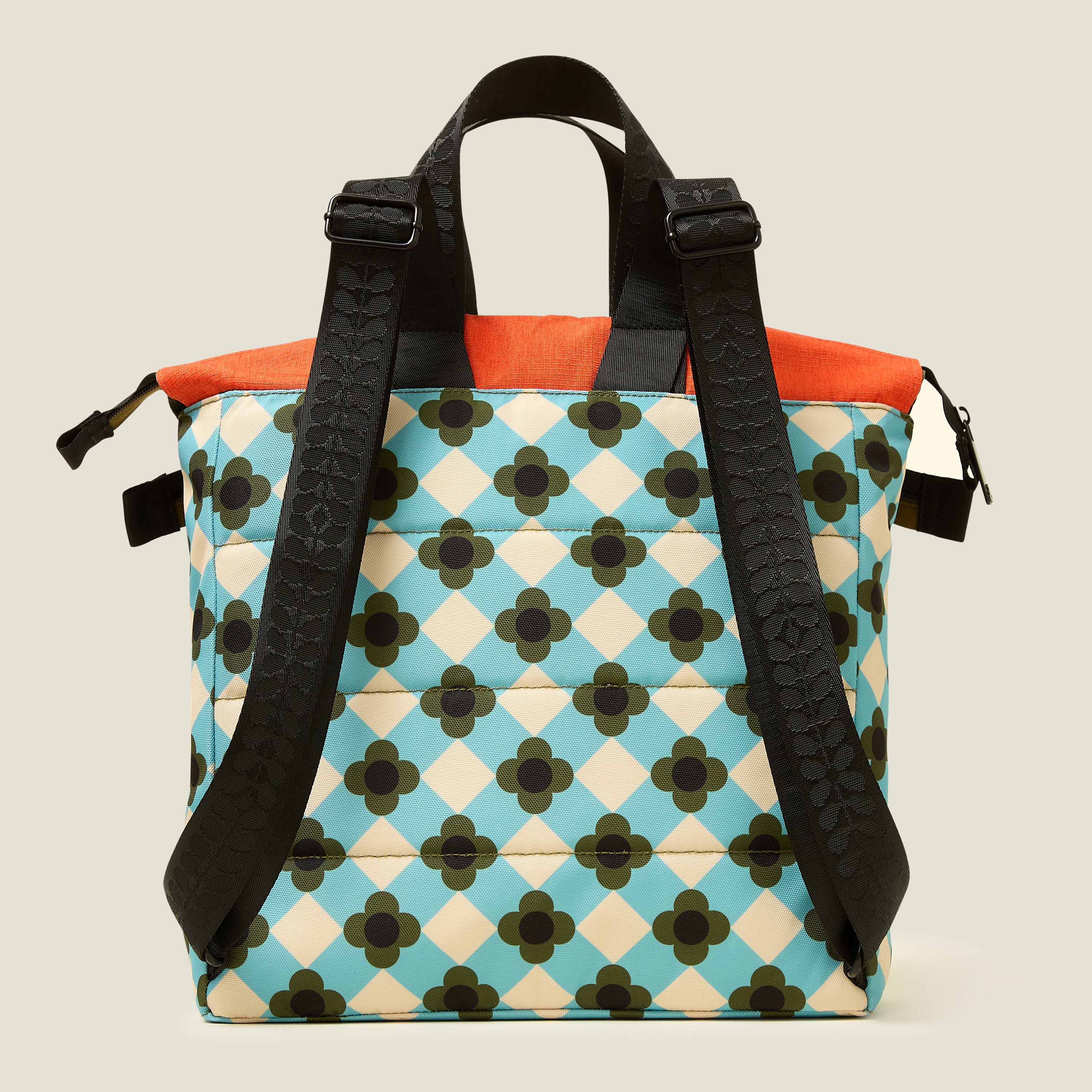 Axis Backpack - Flower Check Ziggurat