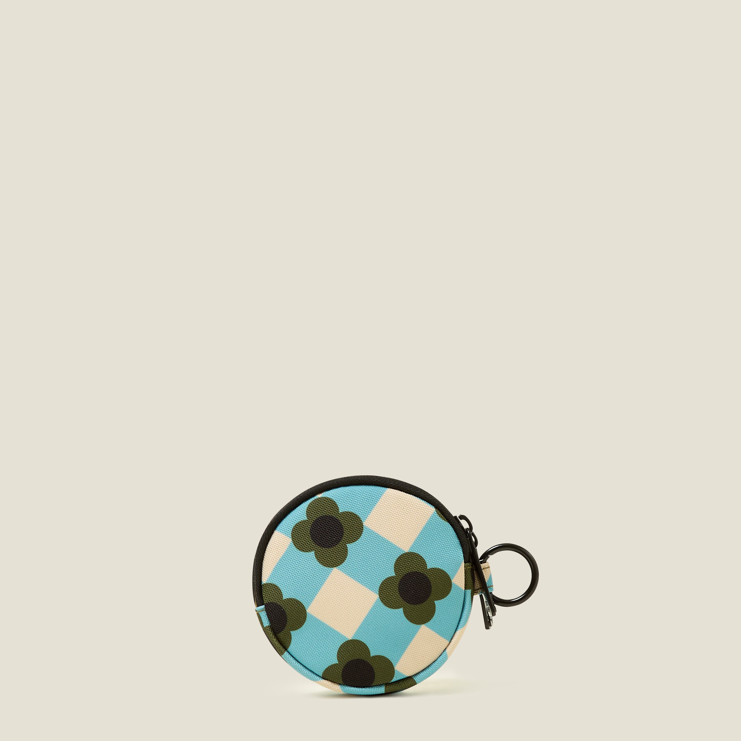 Pi Coin Purse - Flower Check Ziggurat