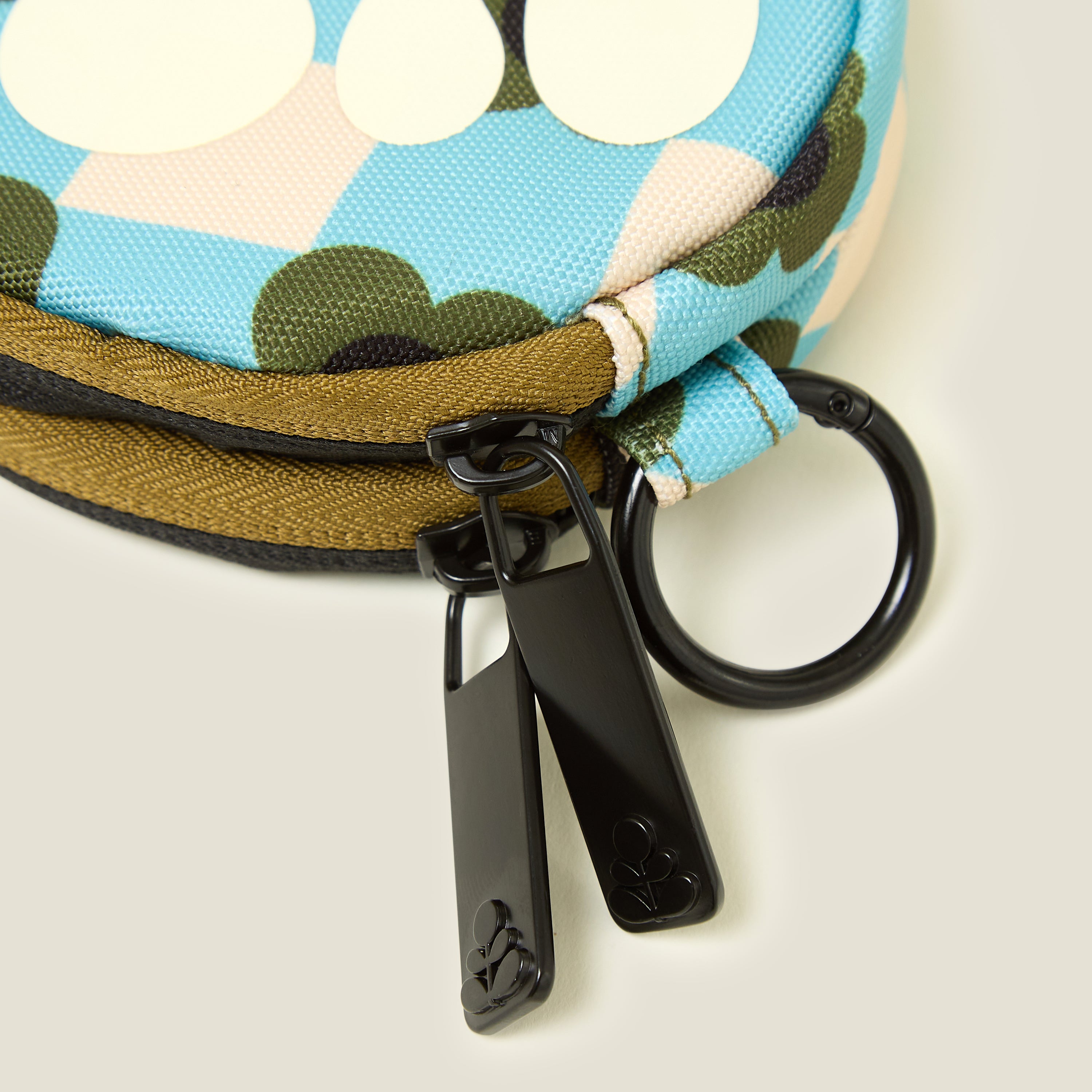 Pi Coin Purse - Flower Check Ziggurat