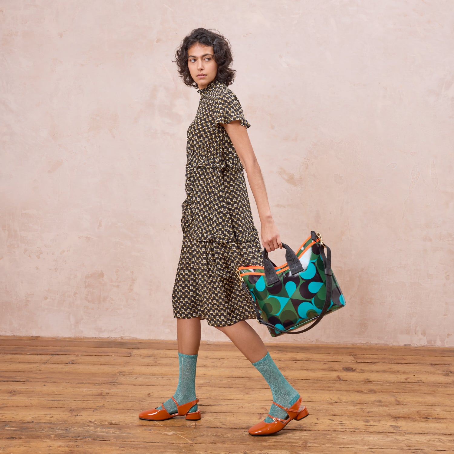 Carrygrab Crossbody - Kaleidoscope Emerald