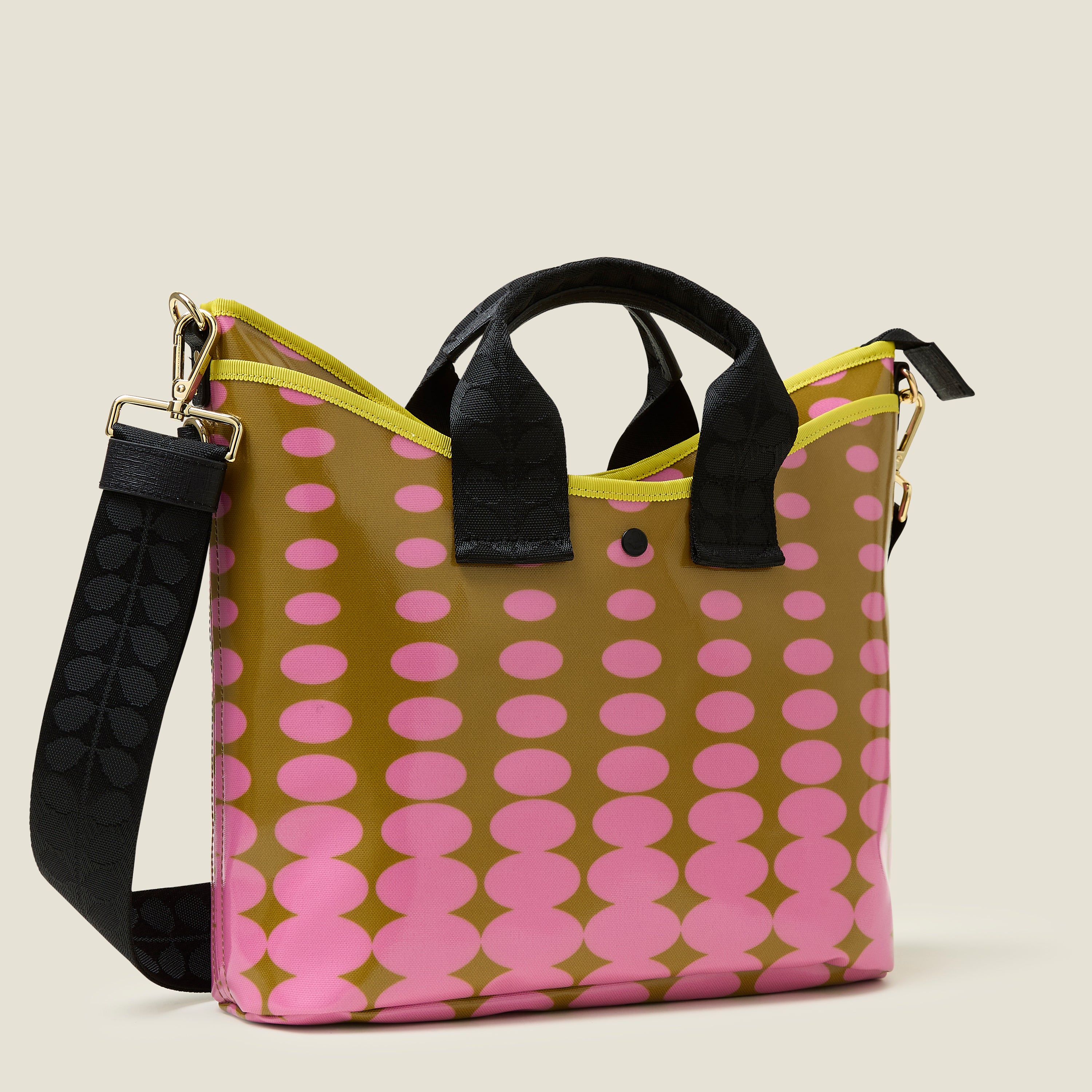 Carrygrab Crossbody - Optical Oval Ochre