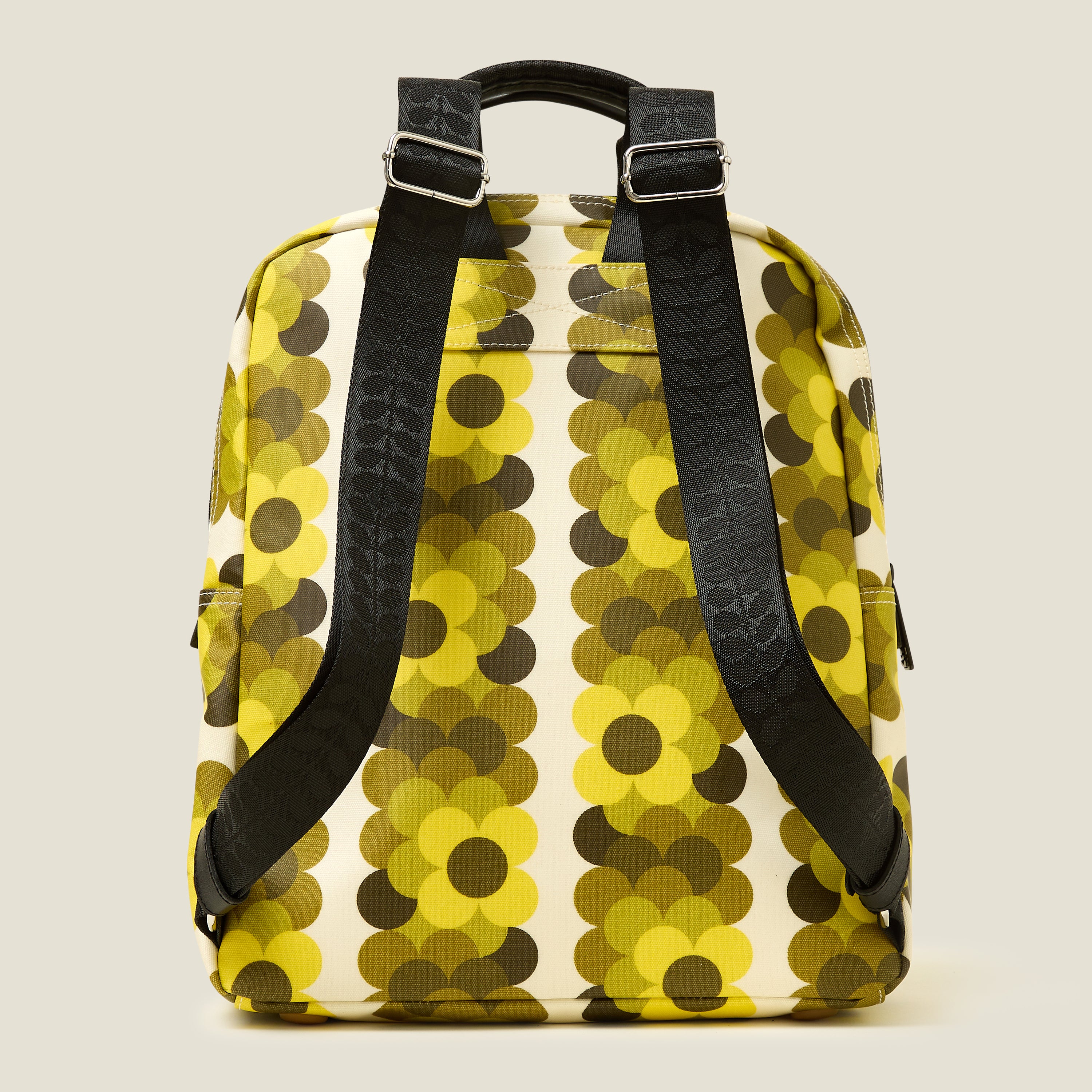 Lotta Backpack - Retro Flower Yellow