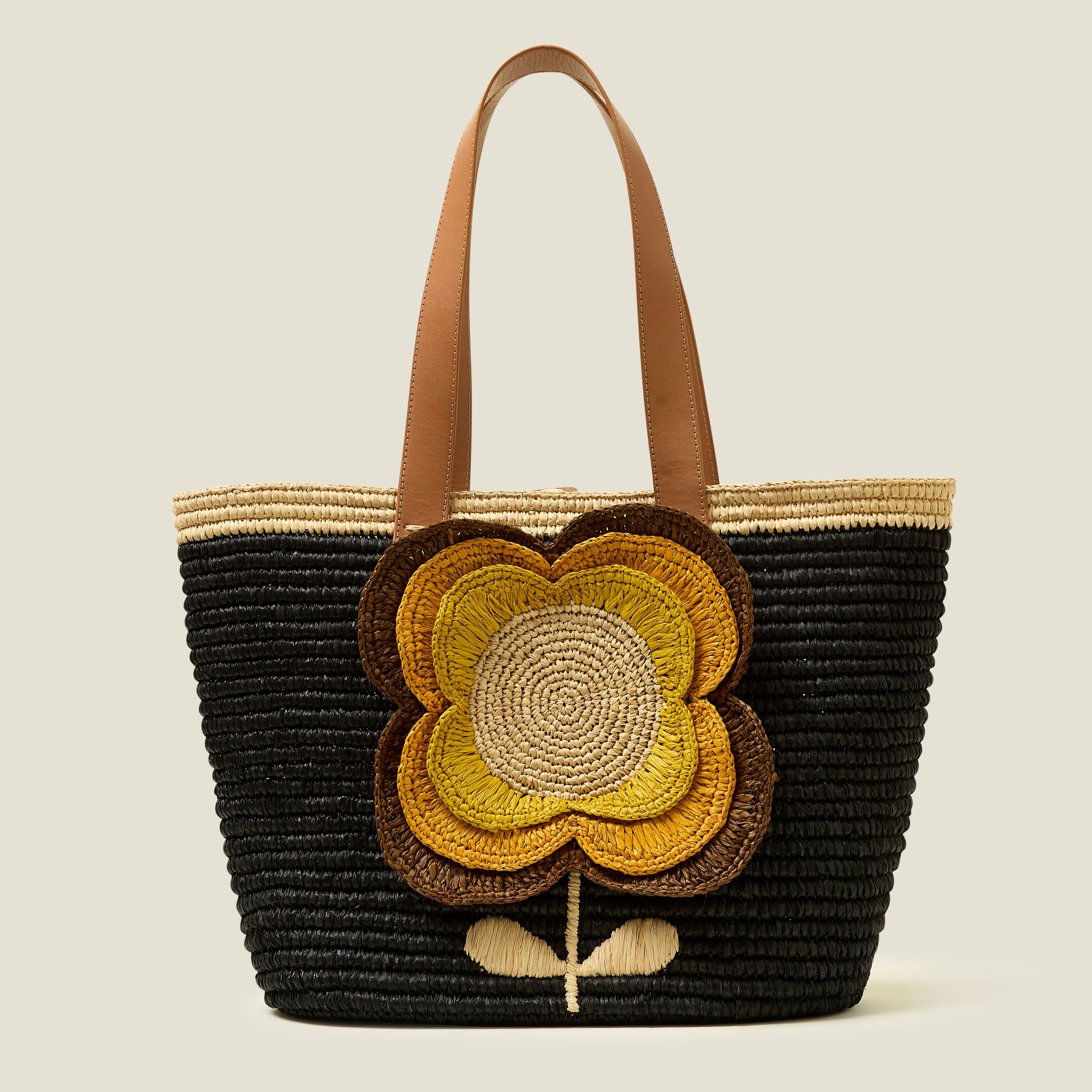 Monday Tote - 3D Flower Sunflower