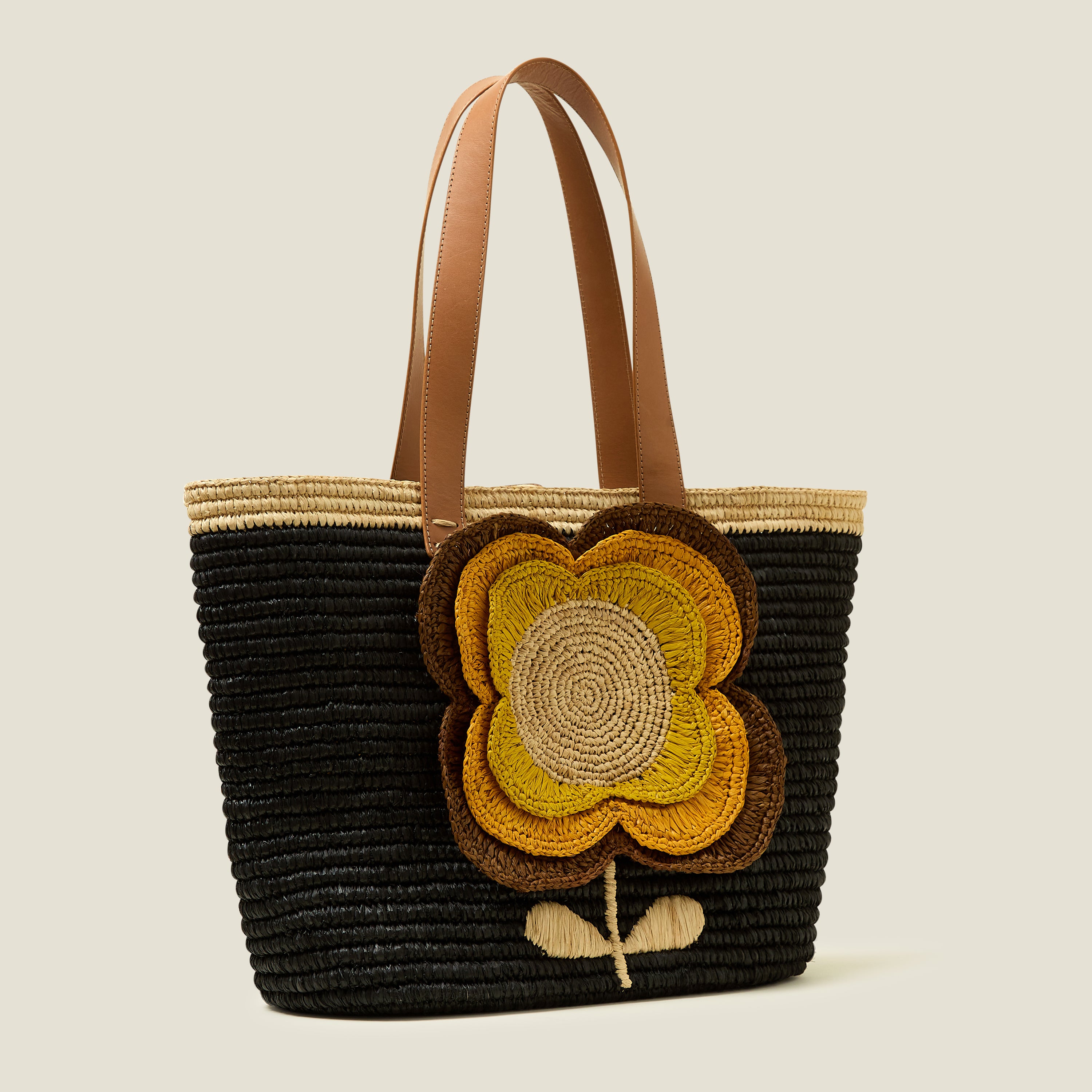 Monday Tote - 3D Flower Sunflower