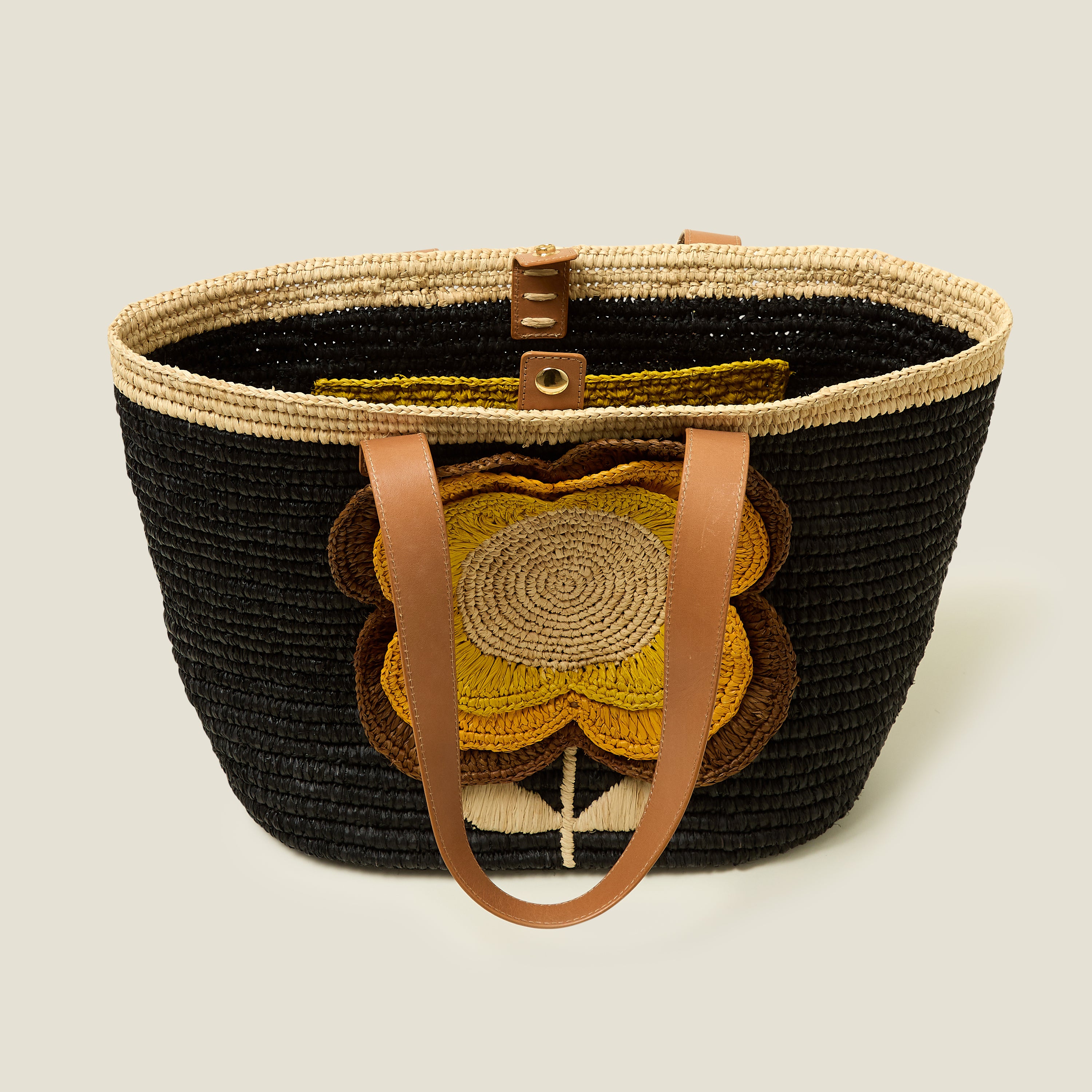 Monday Tote - 3D Flower Sunflower