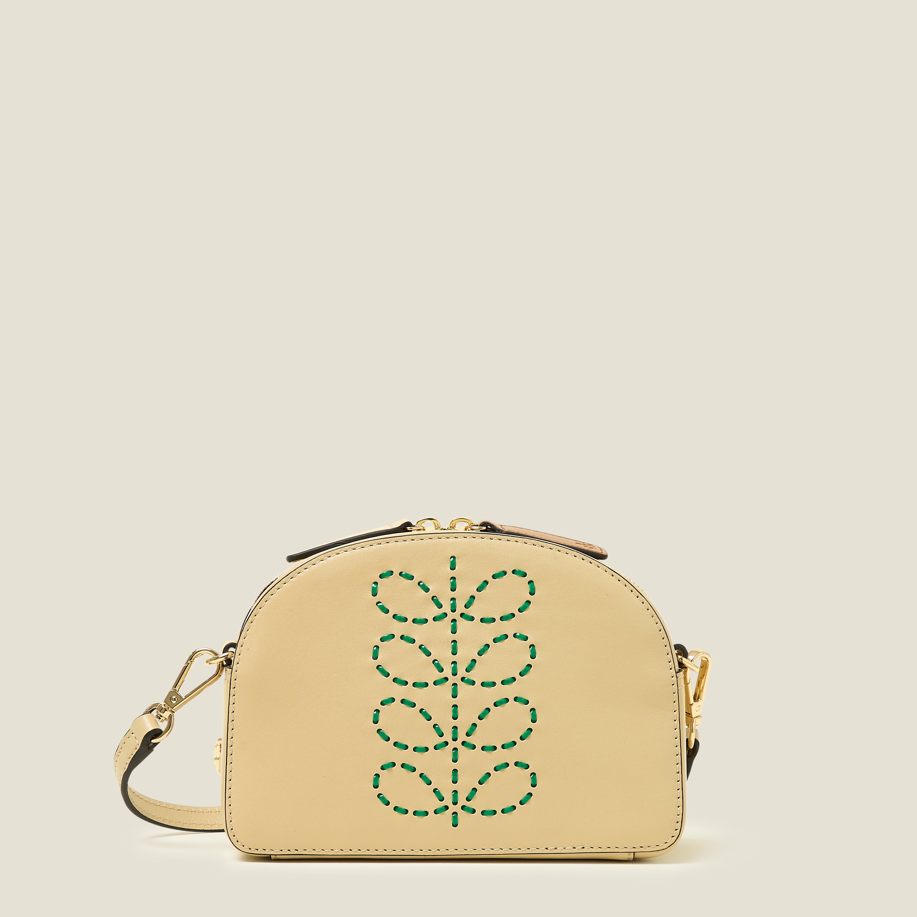 Babaluna Crossbody - Whipstitch Stem Cream