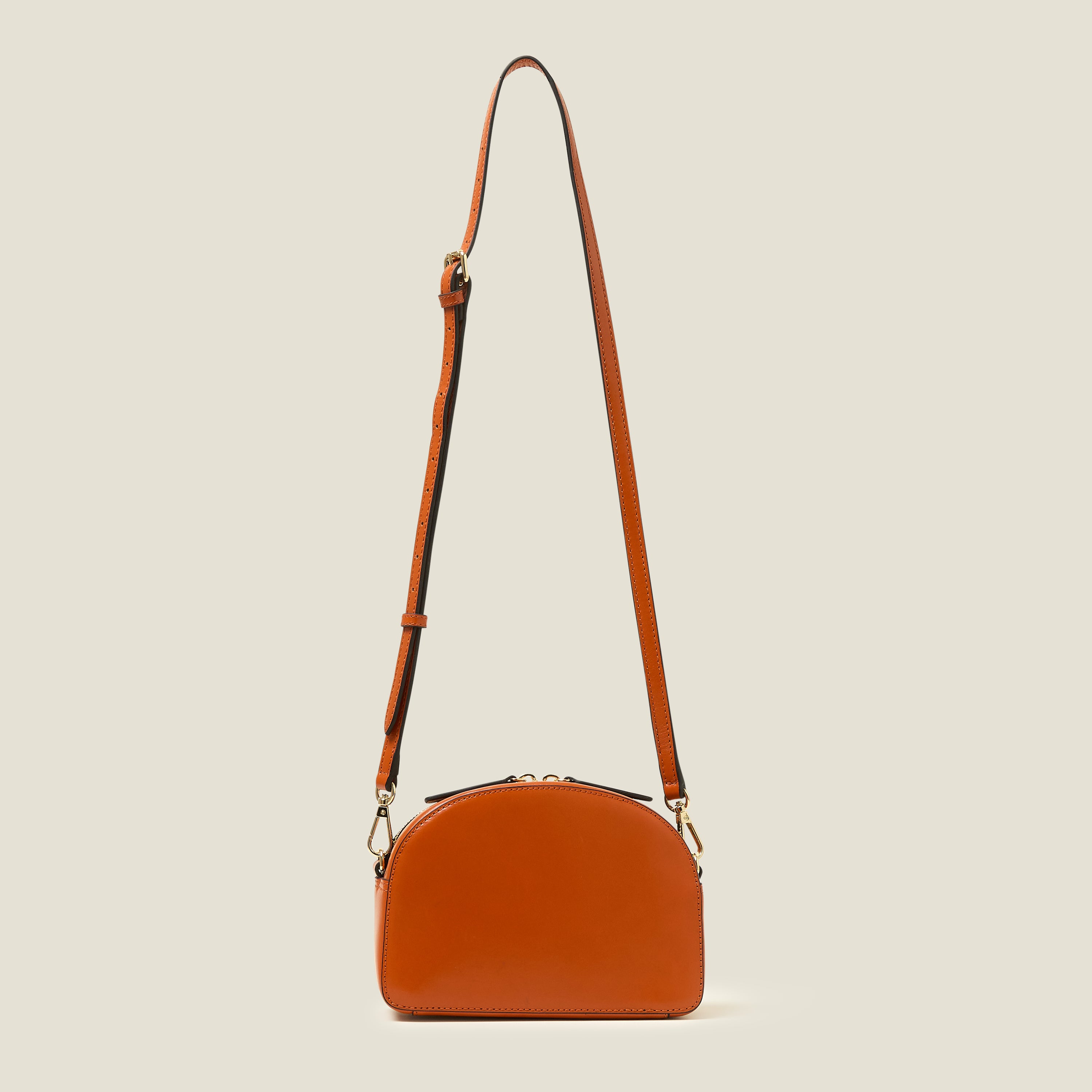 Babaluna Crossbody - Whipstitch Stem Orange
