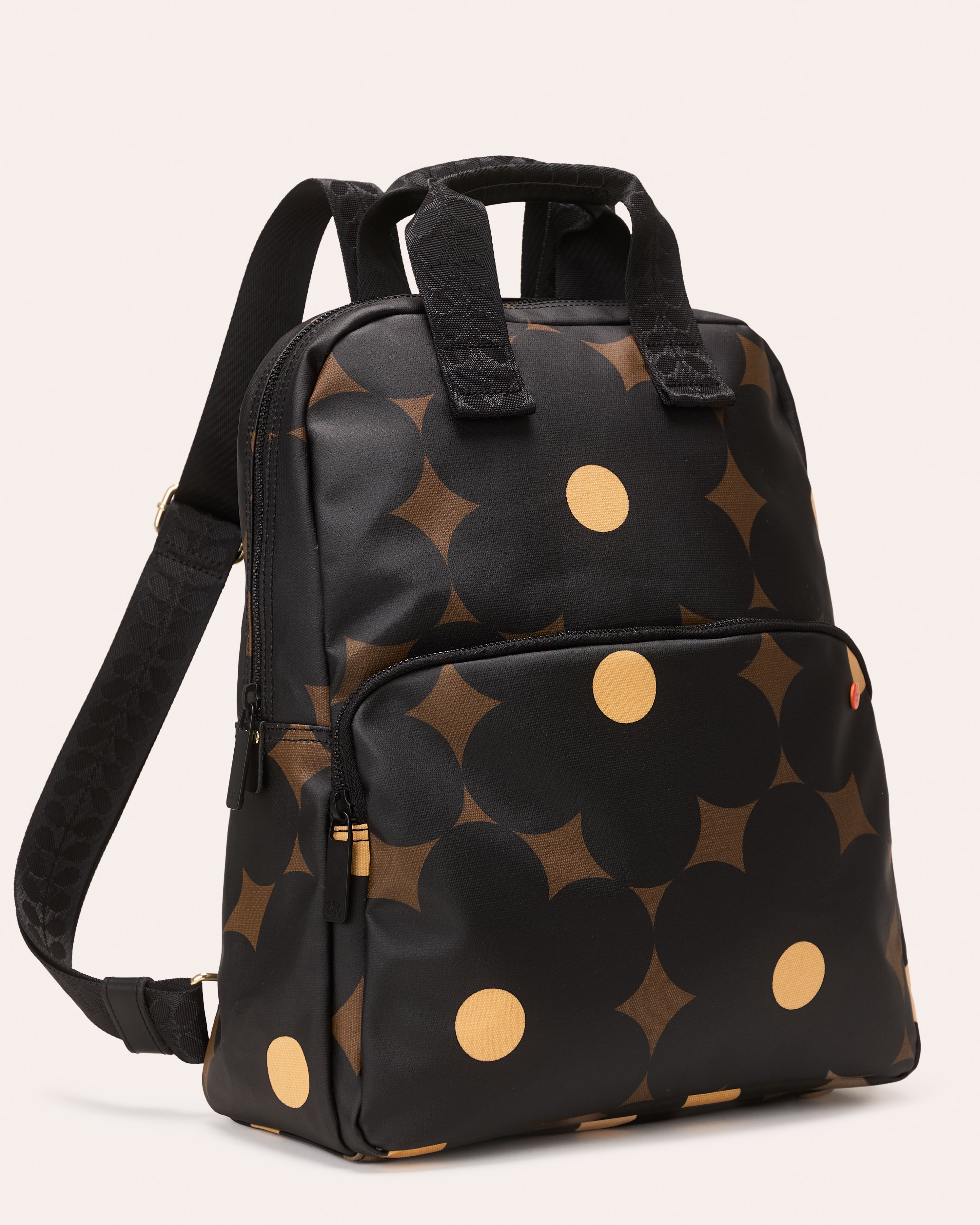 Lotta Backpack - Flower Power Ebony