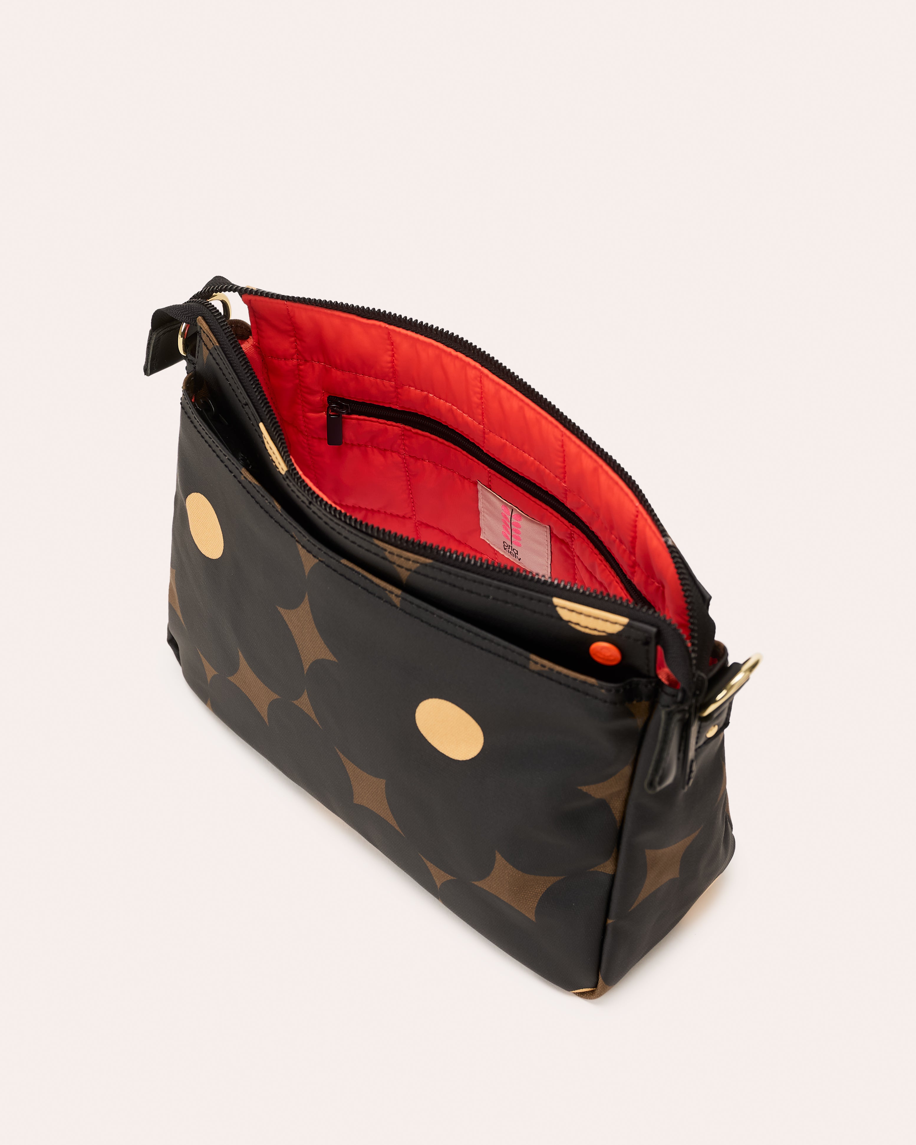 Fielder Crossbody - Flower Power Ebony