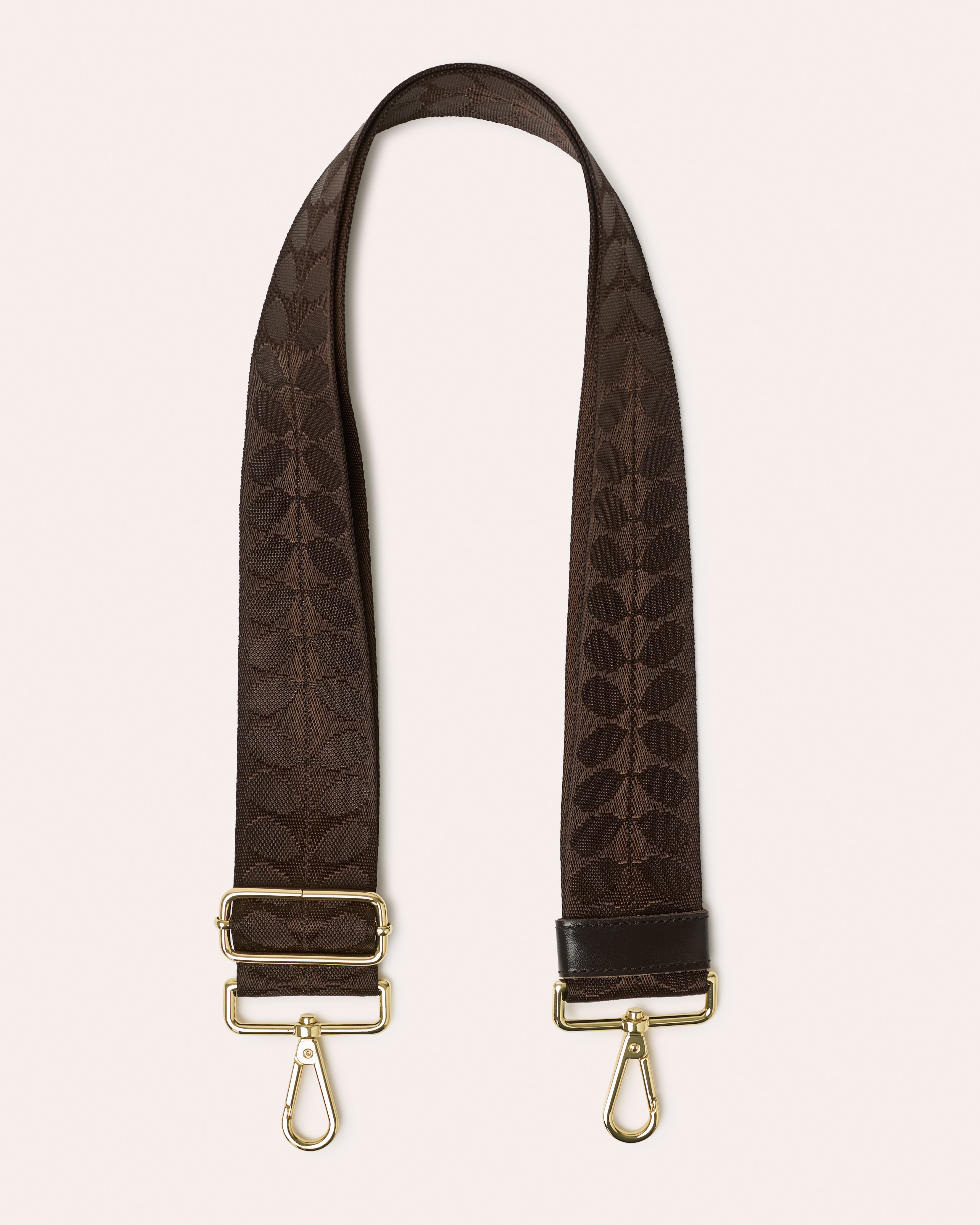 Crossbody Strap - Chocolate Jacquard