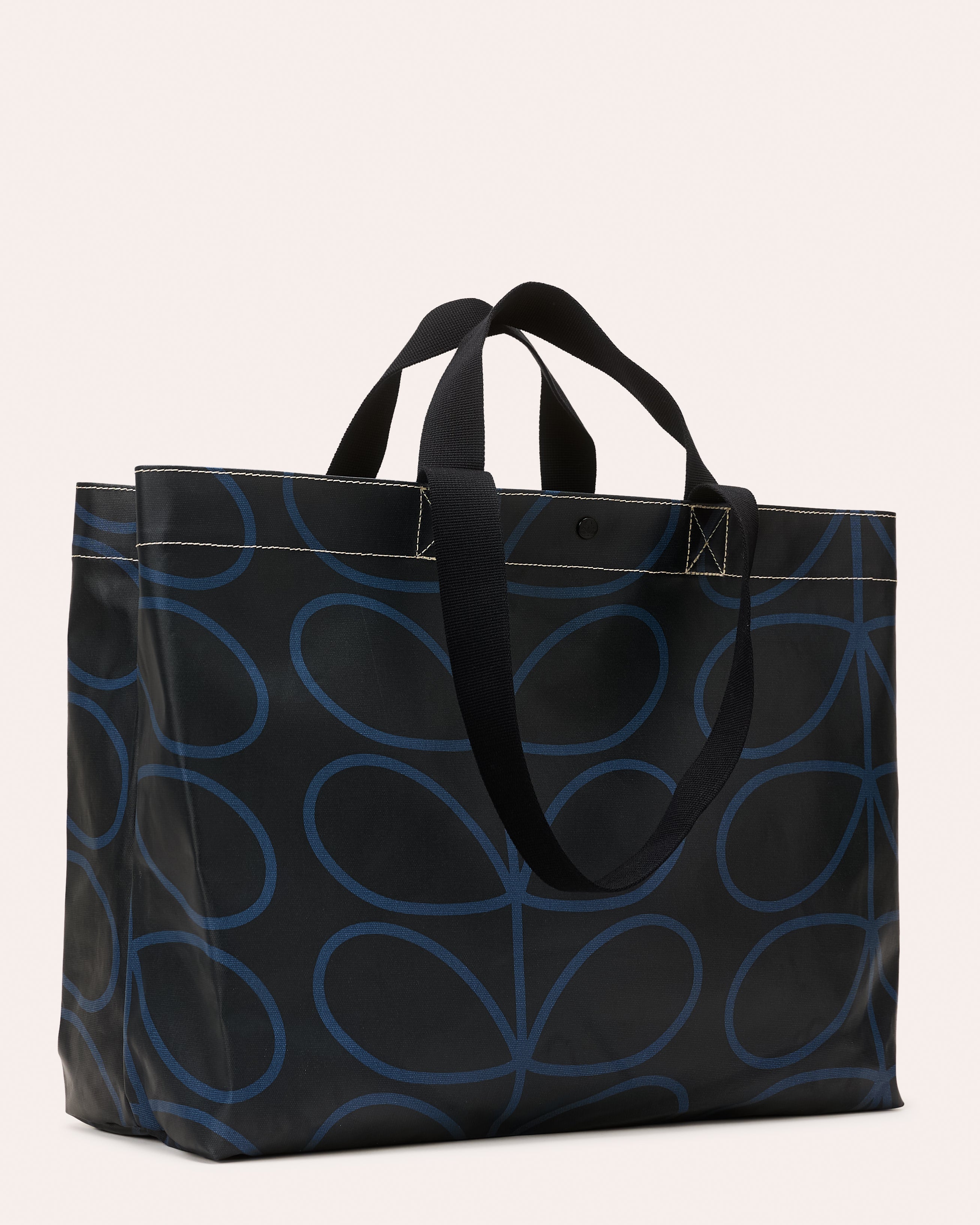 Rollout Large Tote - Linear Stem Indigo