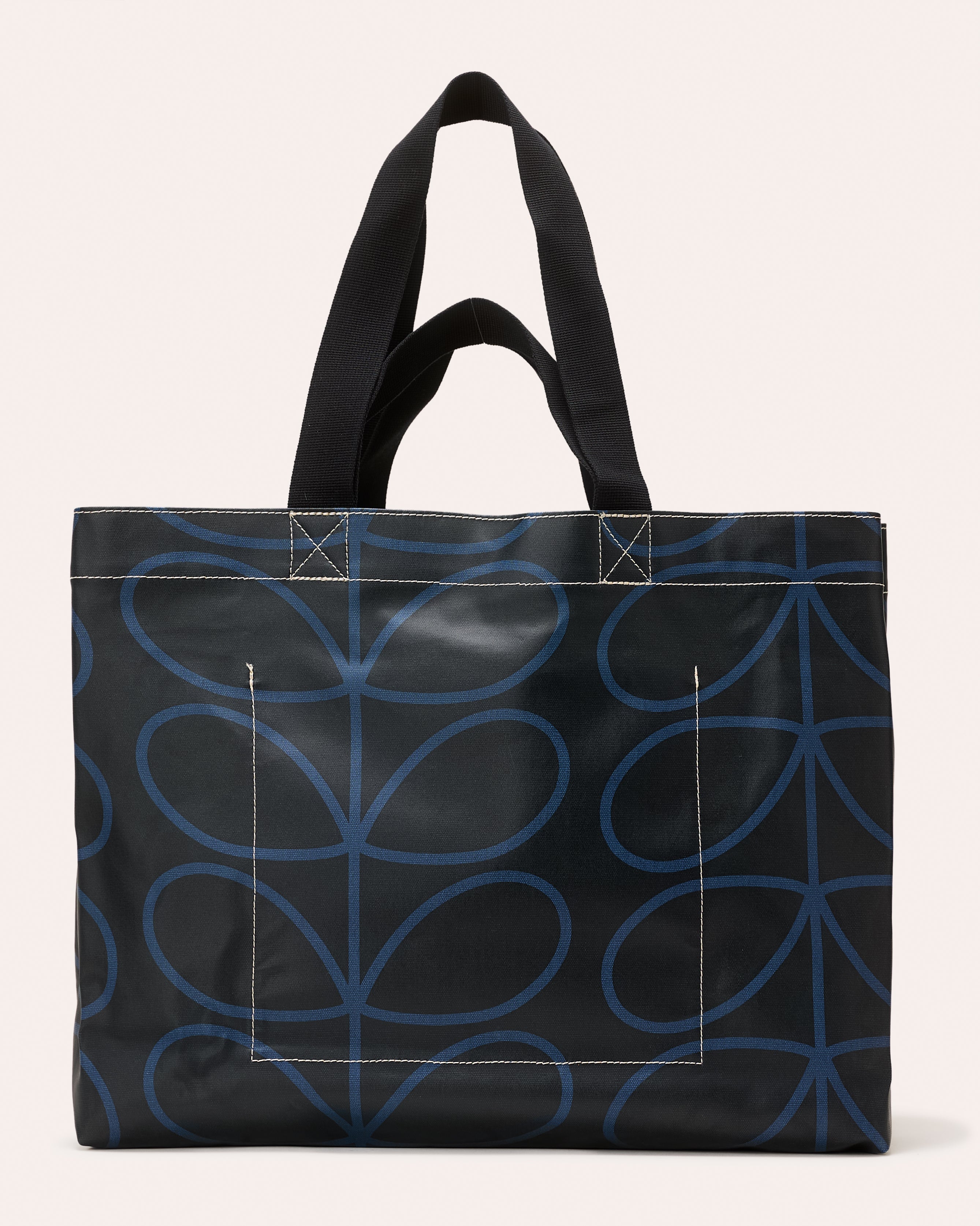 Rollout Large Tote - Linear Stem Indigo