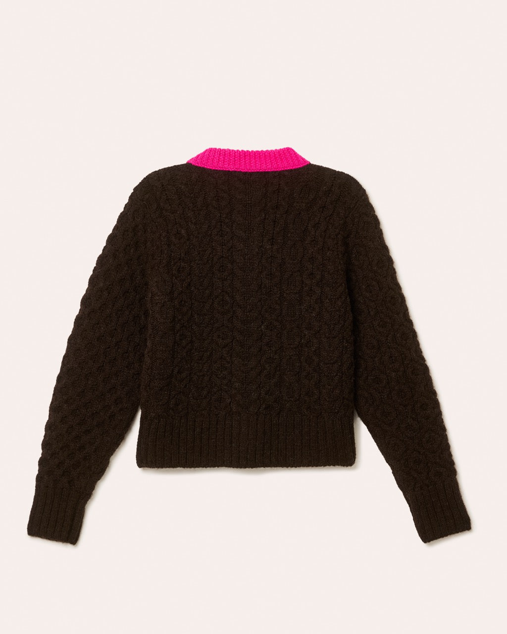 Maeve Cardigan - Fandango Pink/Chestnut
