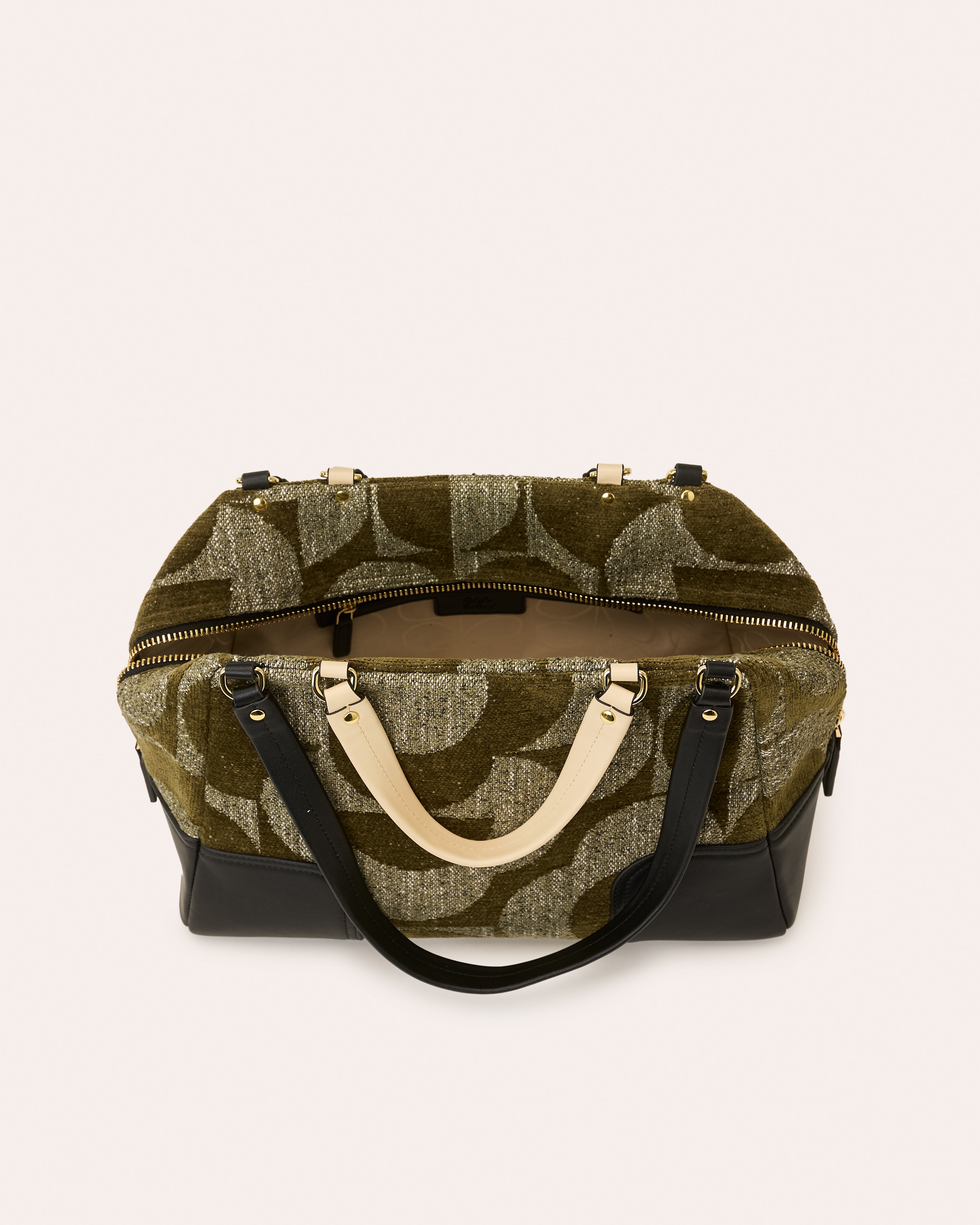 Opera Leather Shoulder Bag - Moss Green