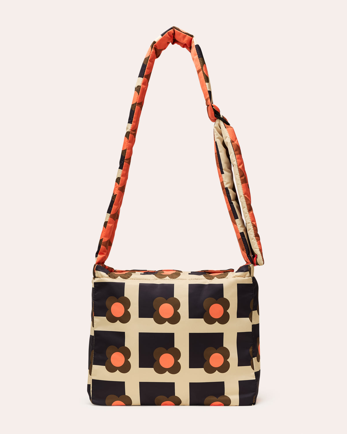 Reversible Puffy Crossbody - Solid Stem Marmalade and Clementine