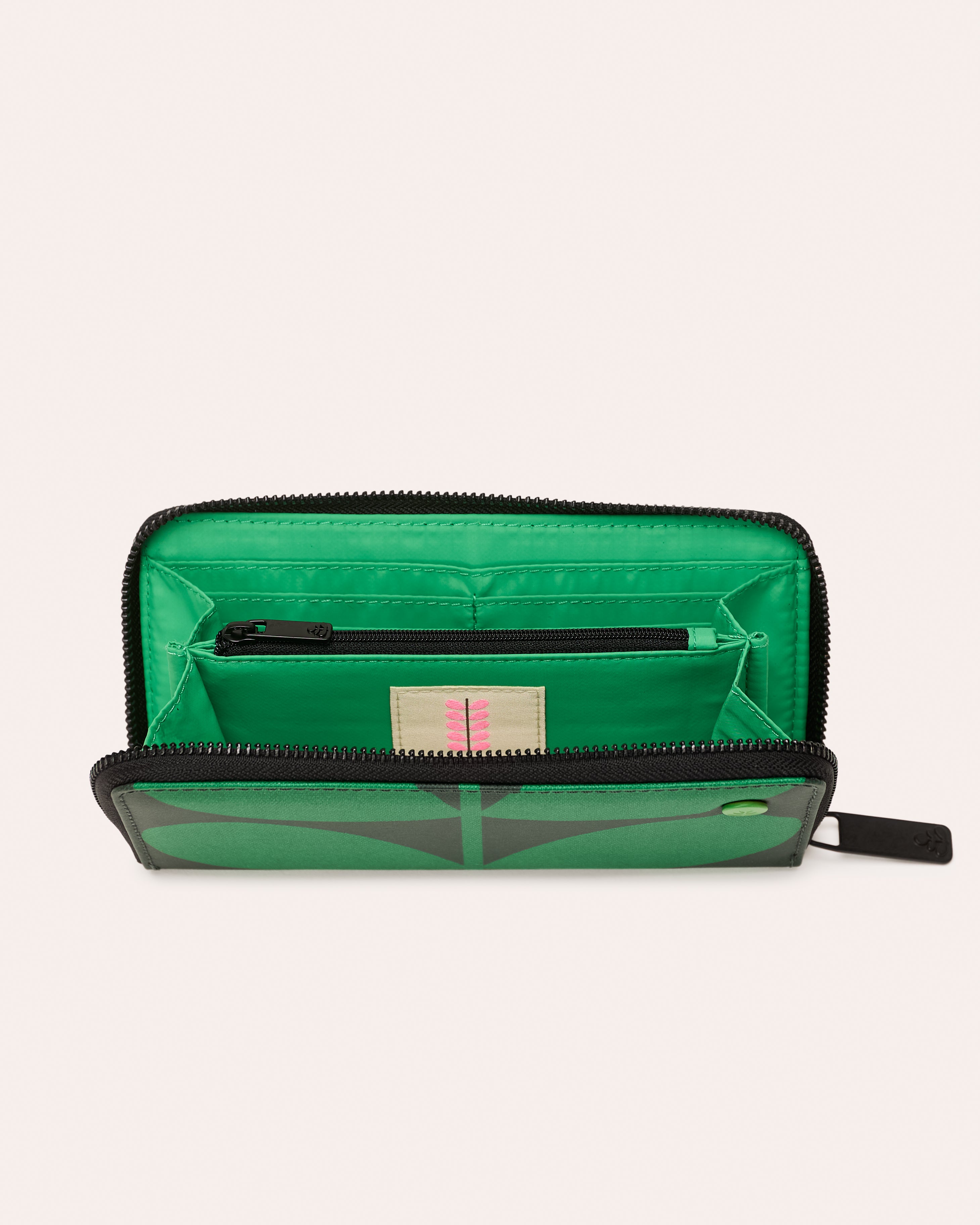 Forget Me Not Wallet - Solid Stem Forest