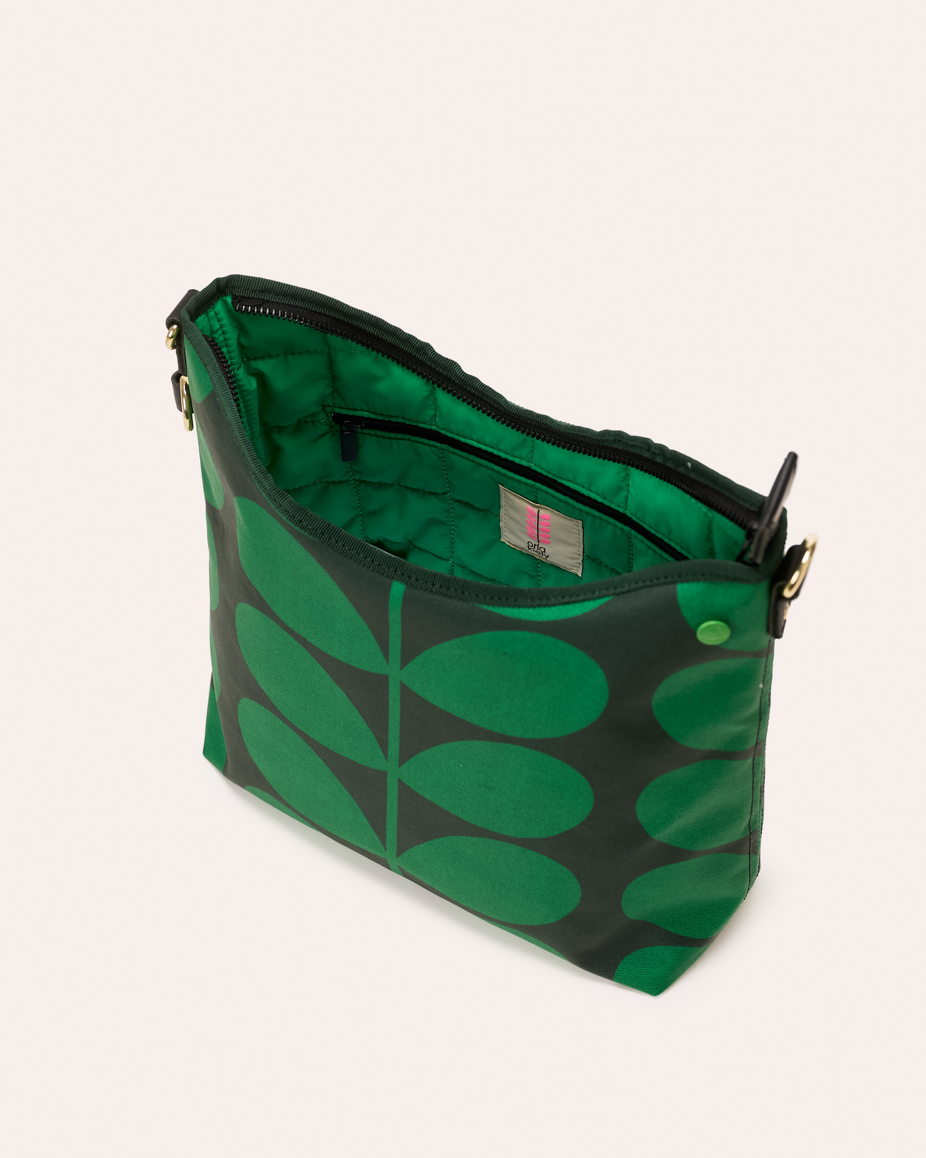 Cross Carry Shoulder Bag - Solid Stem Forest