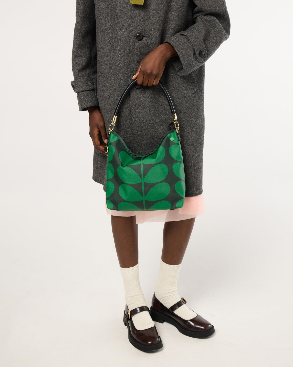 Cross Carry Shoulder Bag - Solid Stem Forest