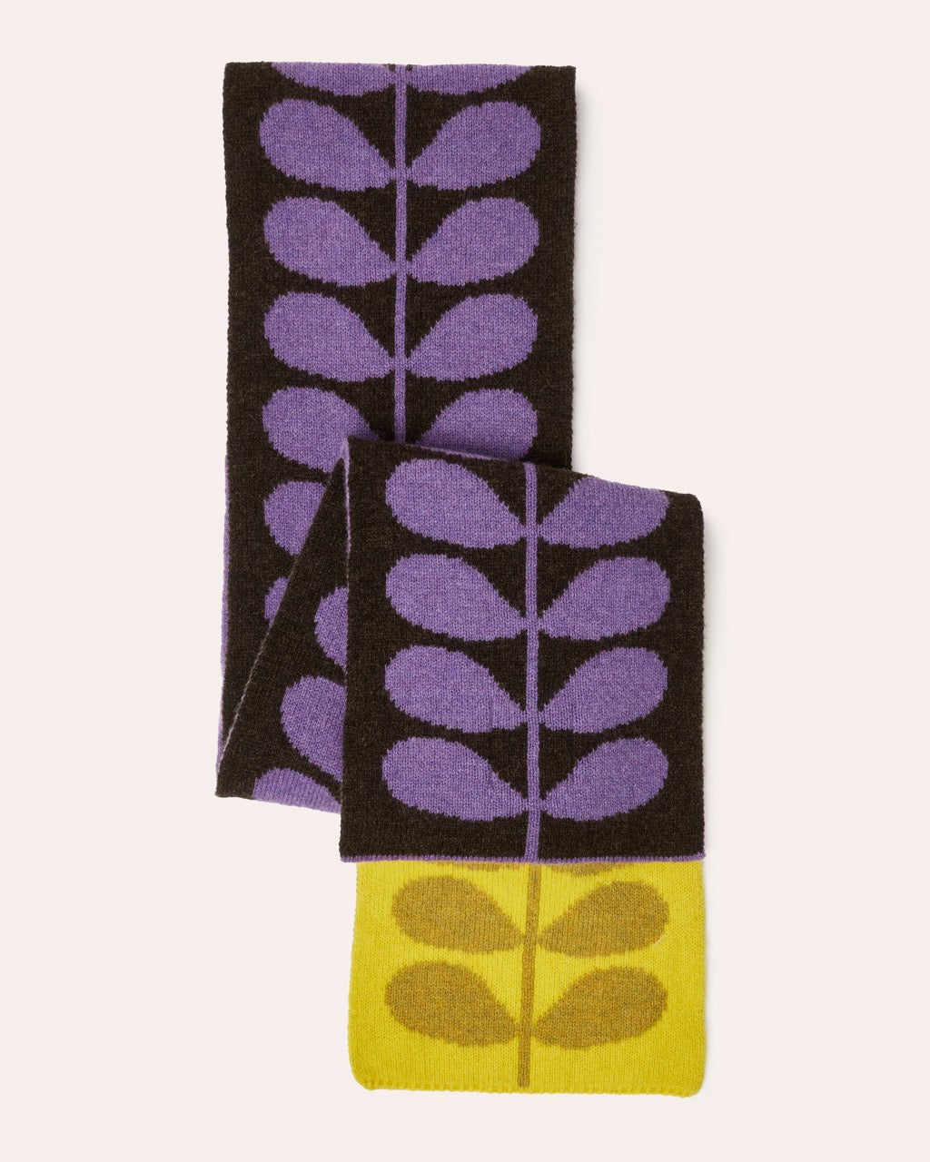 Duo Scarf - Sixties Stem Sunnyside/Cocoa/Clemantis