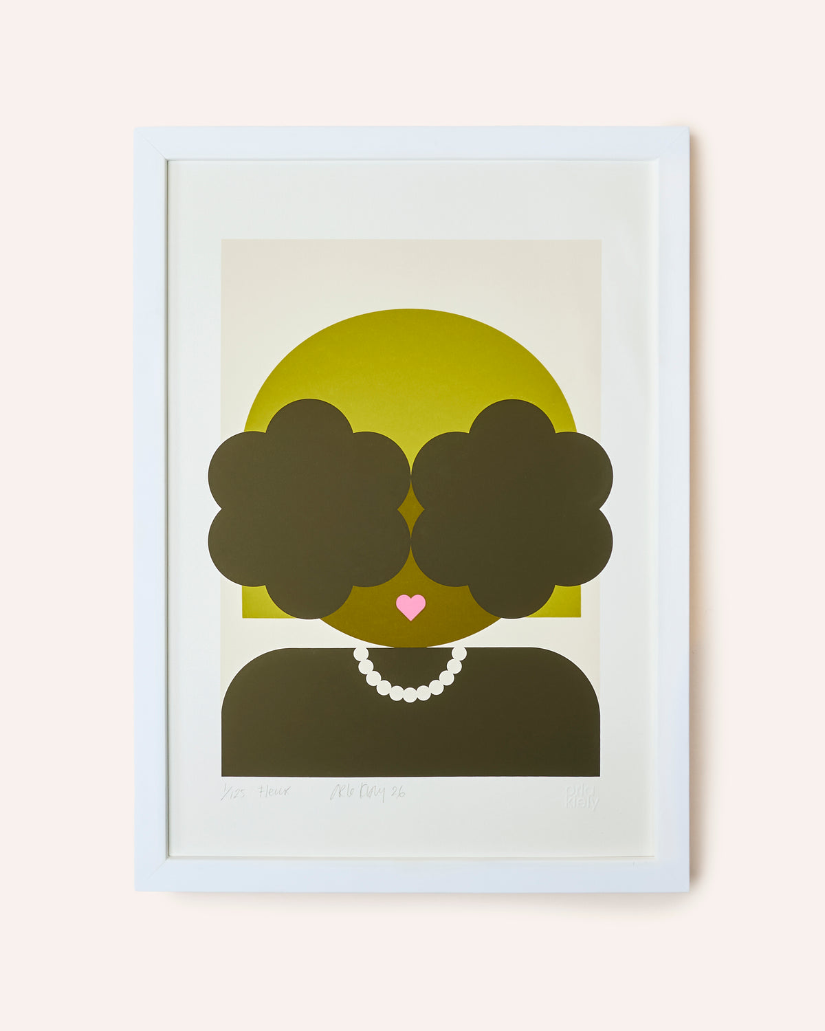 Screen Printed Artwork - Fleur