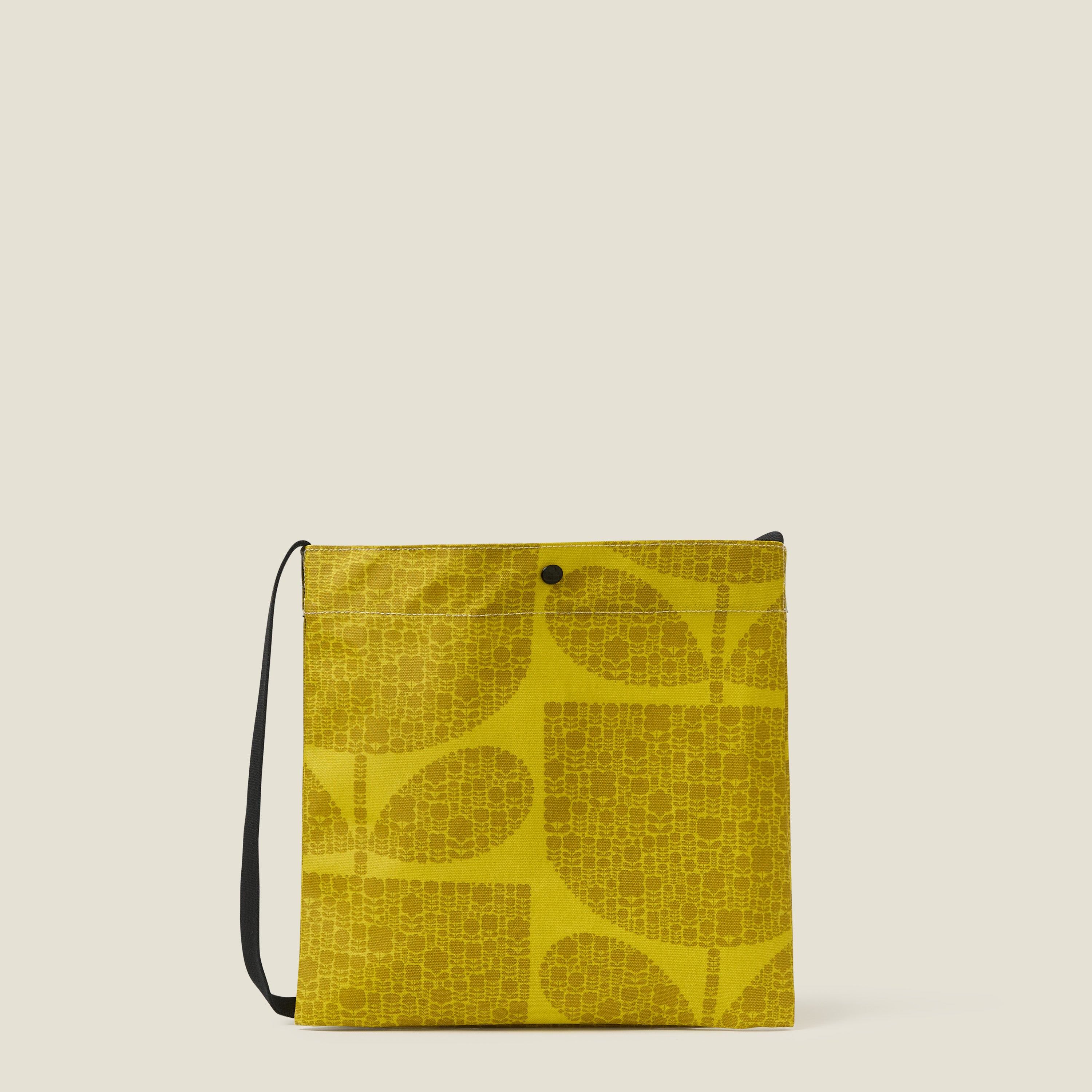 On A Roll Crossbody - Block Garden Sunflower
