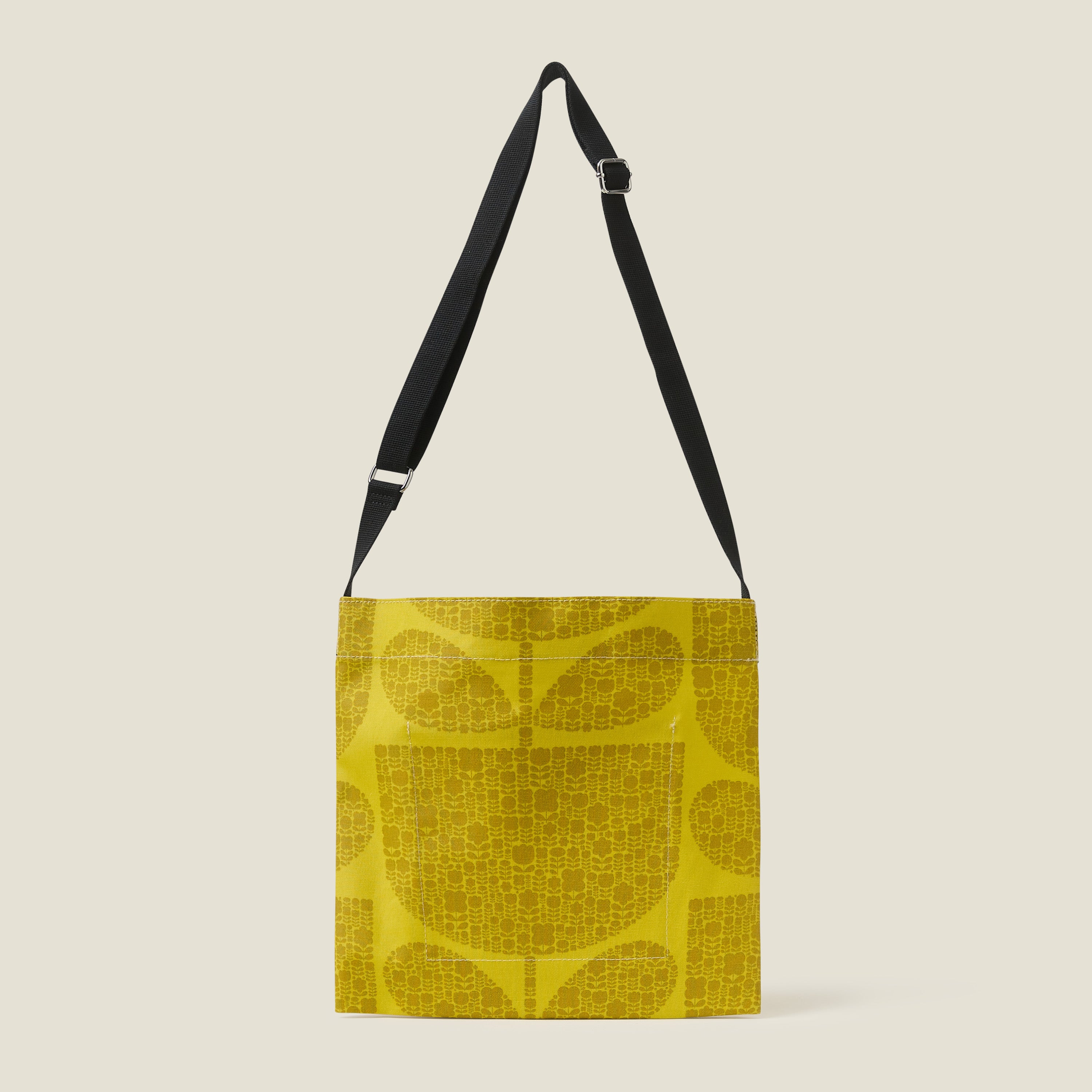 On A Roll Crossbody - Block Garden Sunflower