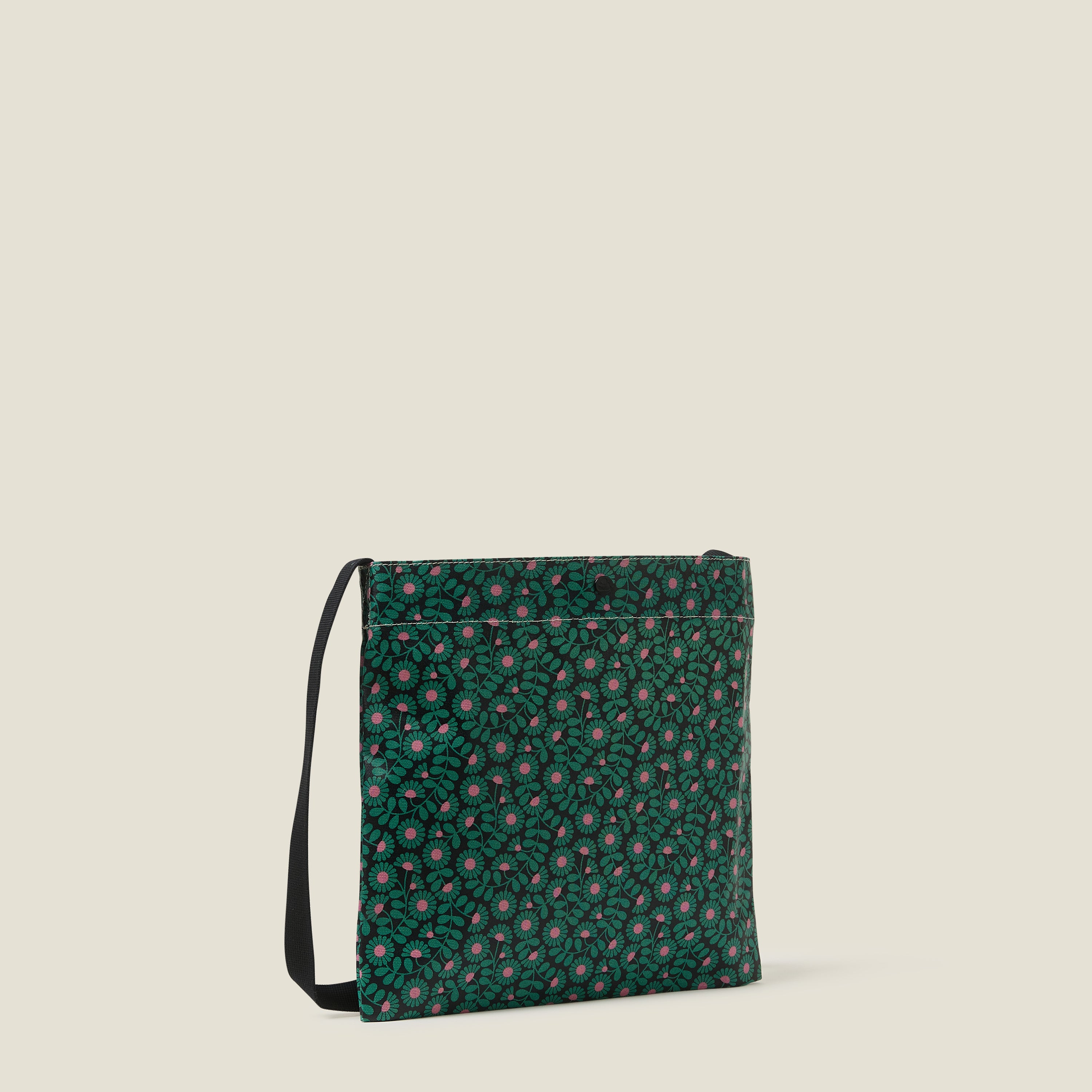 On A Roll Crossbody - Cosmea Emerald
