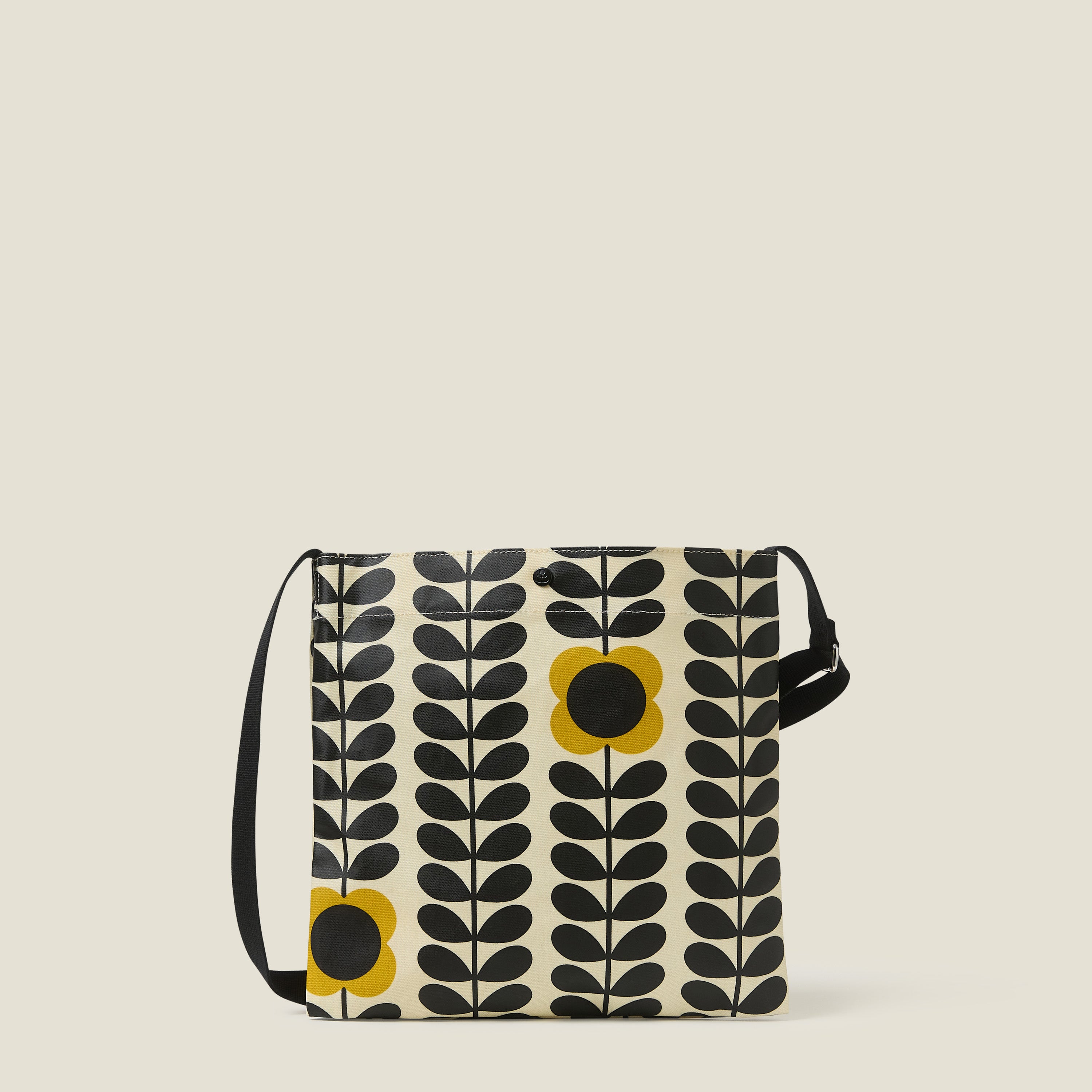 On A Roll Crossbody - Tall Flower Stem Yellow