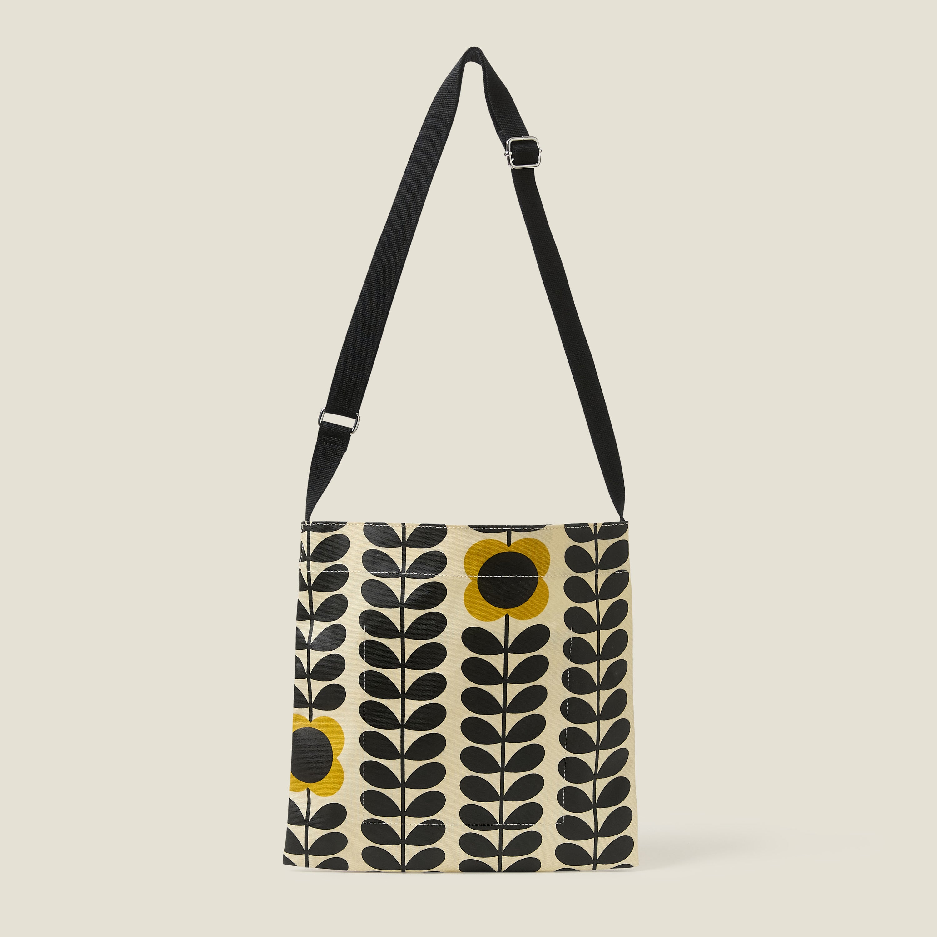 On A Roll Crossbody - Tall Flower Stem Yellow