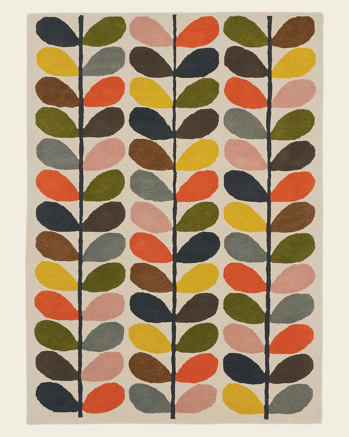 Orla Kiely Classic Multi Stem Rug