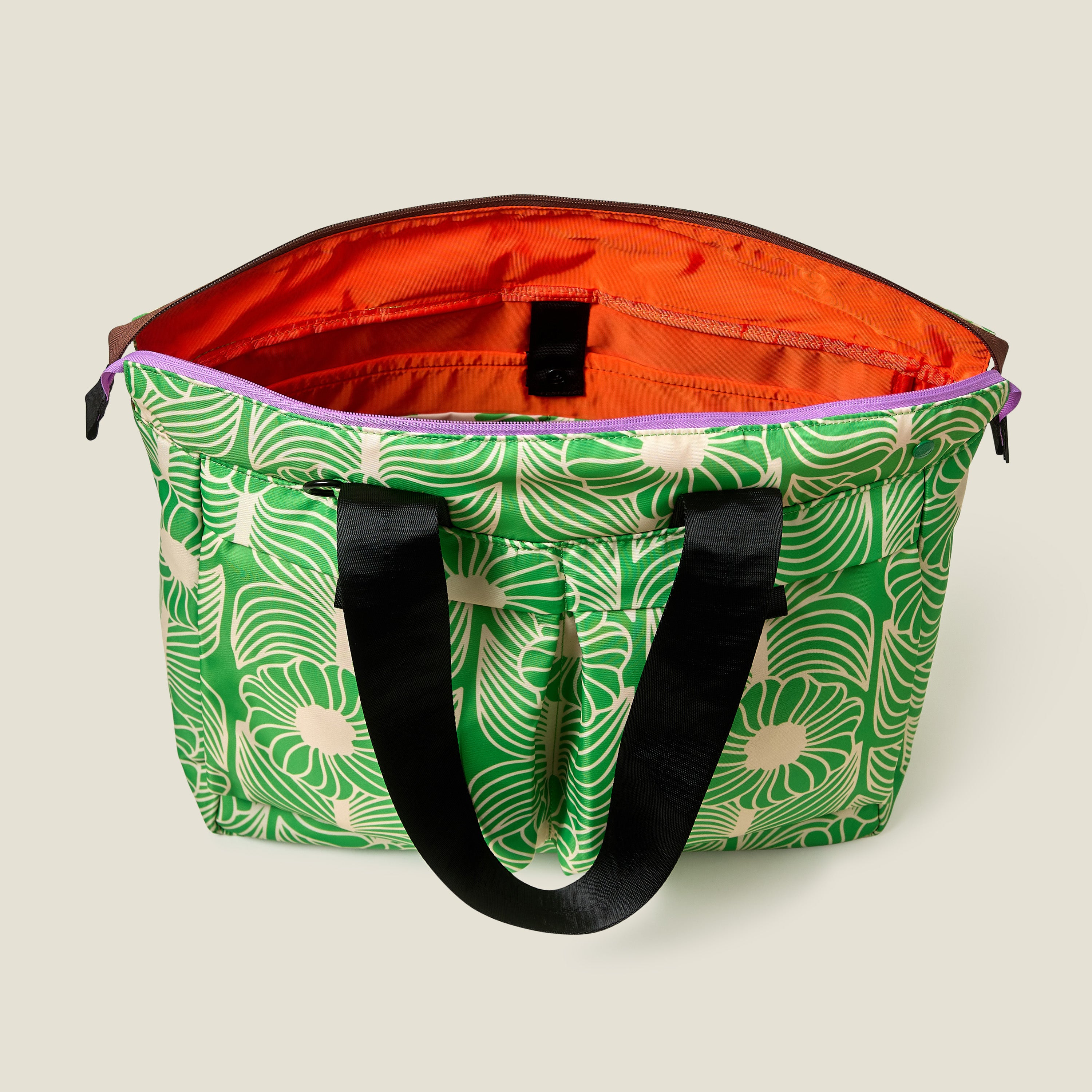 Axis Tote - Moonflower Spring Green