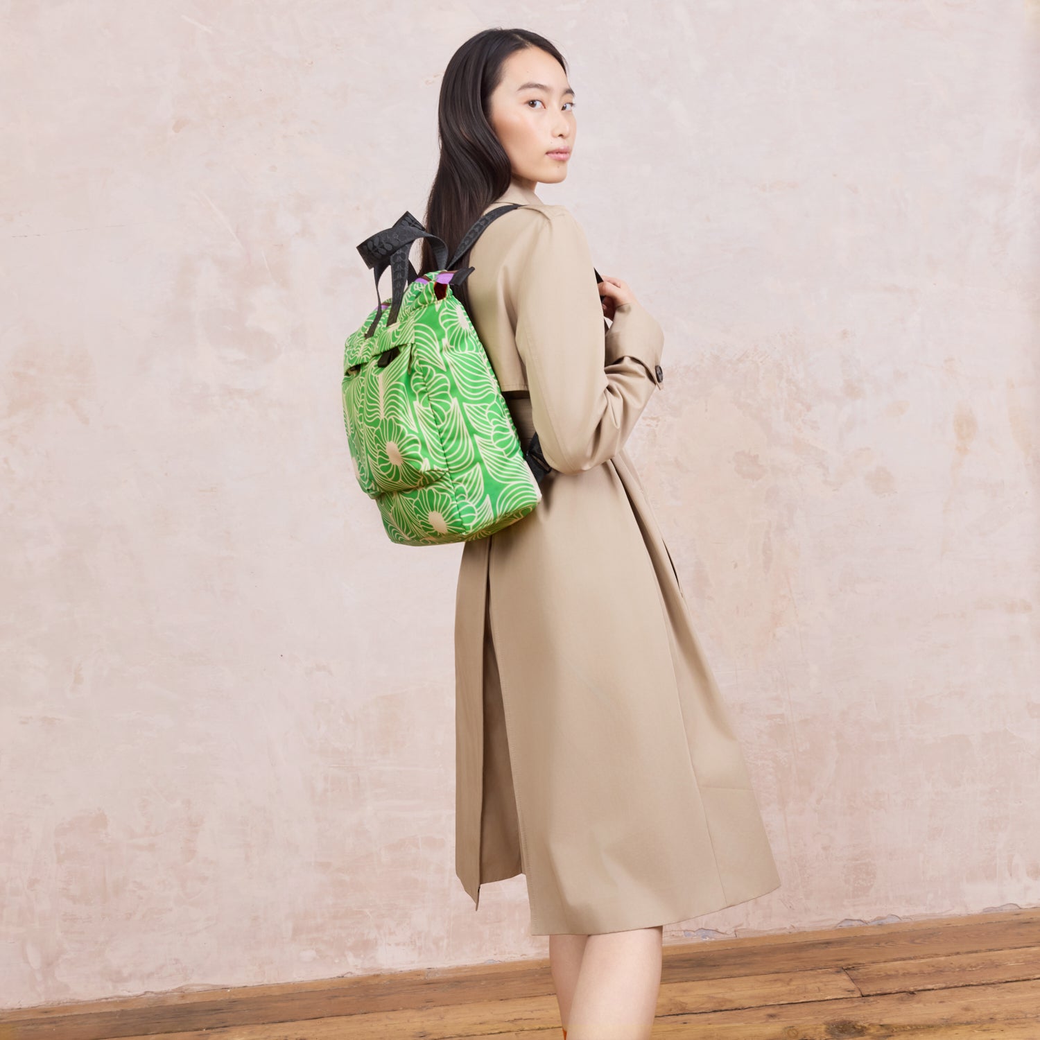 Axis Backpack - Moonflower Spring Green