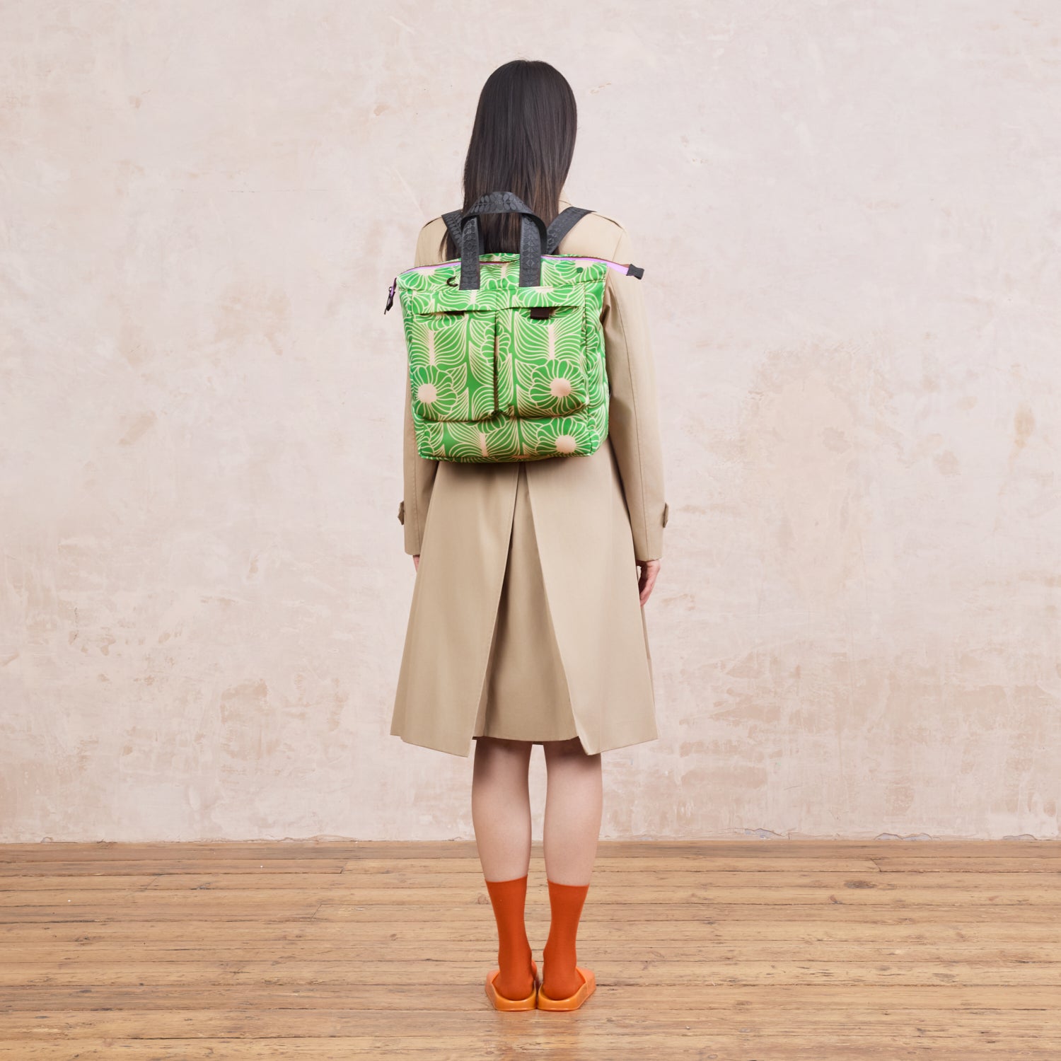 Axis Backpack - Moonflower Spring Green