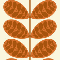 Botanica Orange Wallpaper