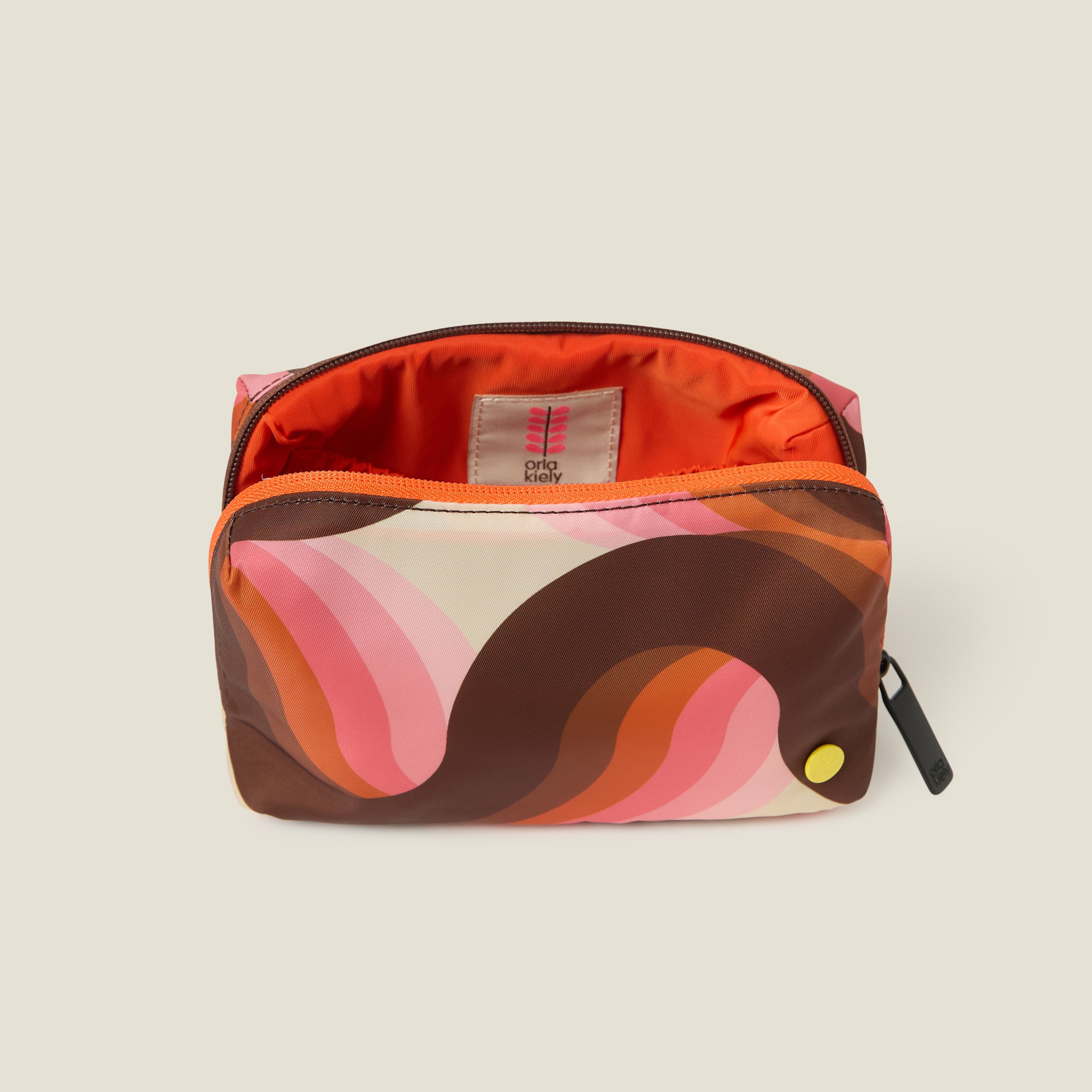 Beta Medium Pouch - Rolling Waves Rose