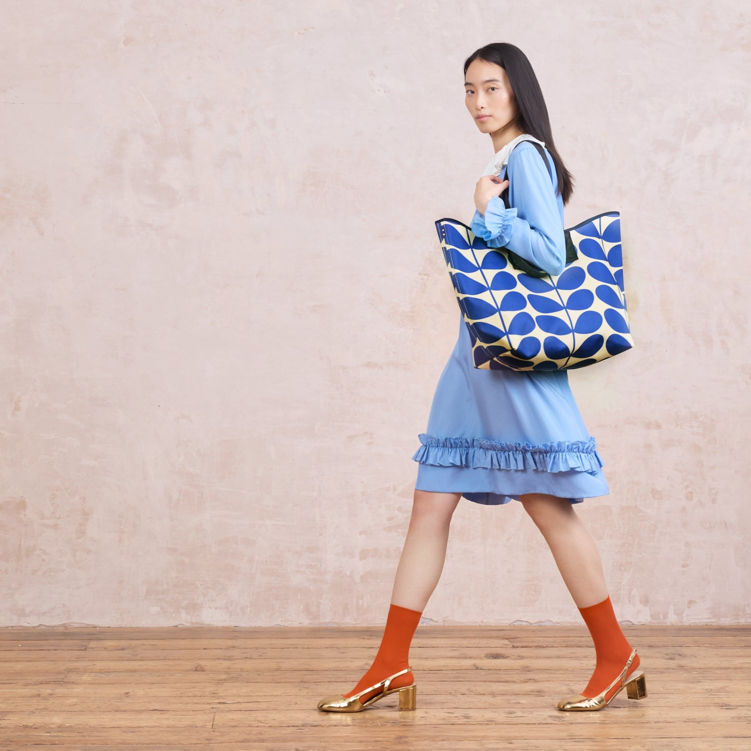 Carryall Large Tote - Solid Stem Indigo