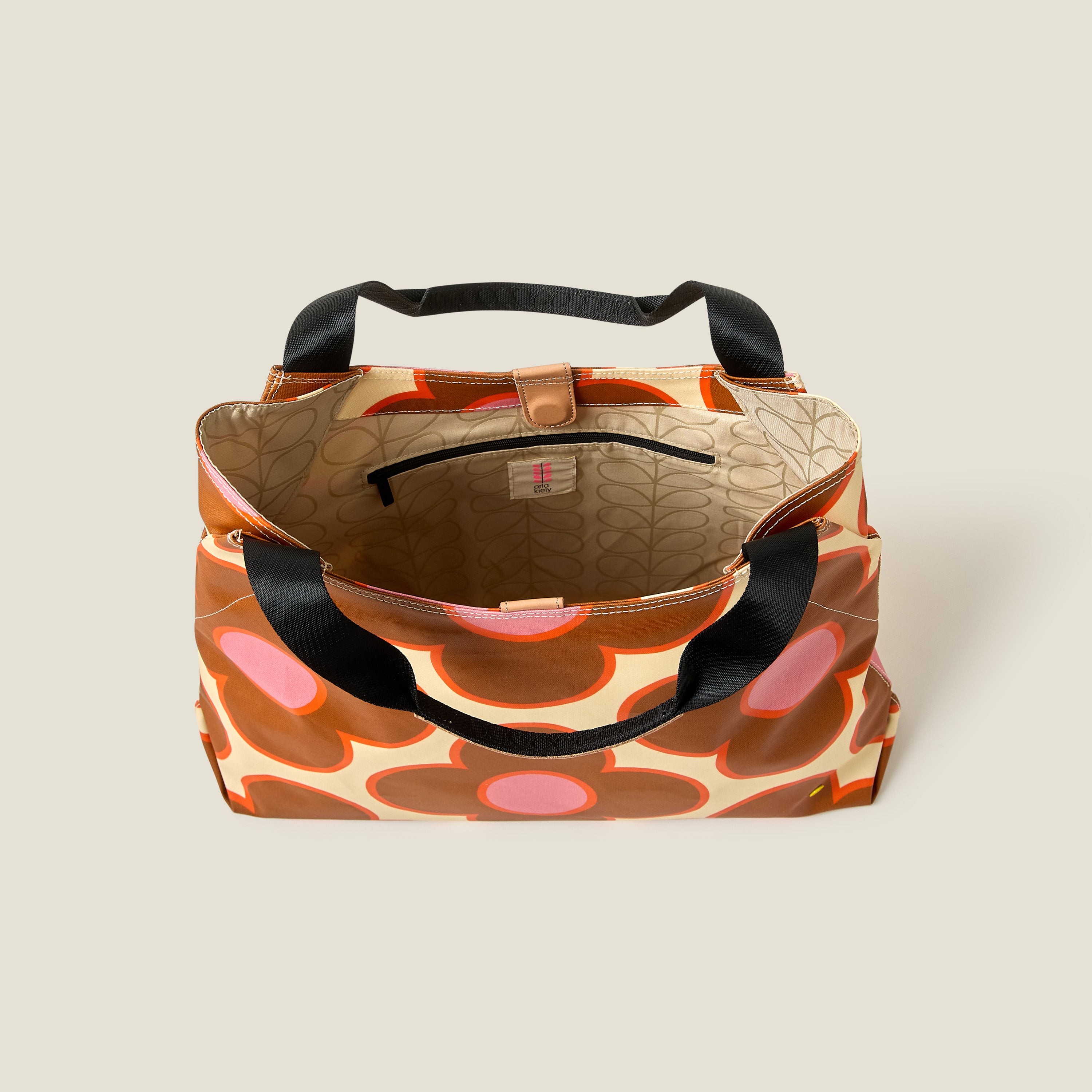 Classic Shoulder Bag - Flower Spot Persimmon