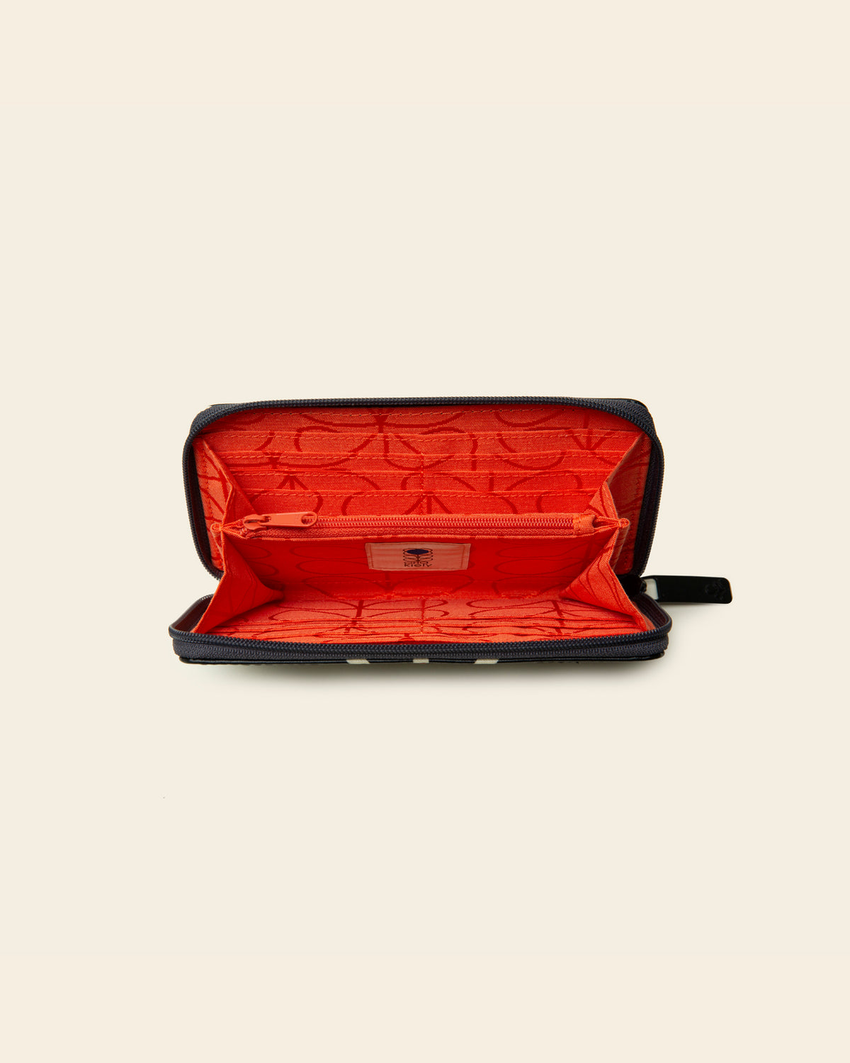 Forget Me Not Wallet - Linear Stem Liquorice