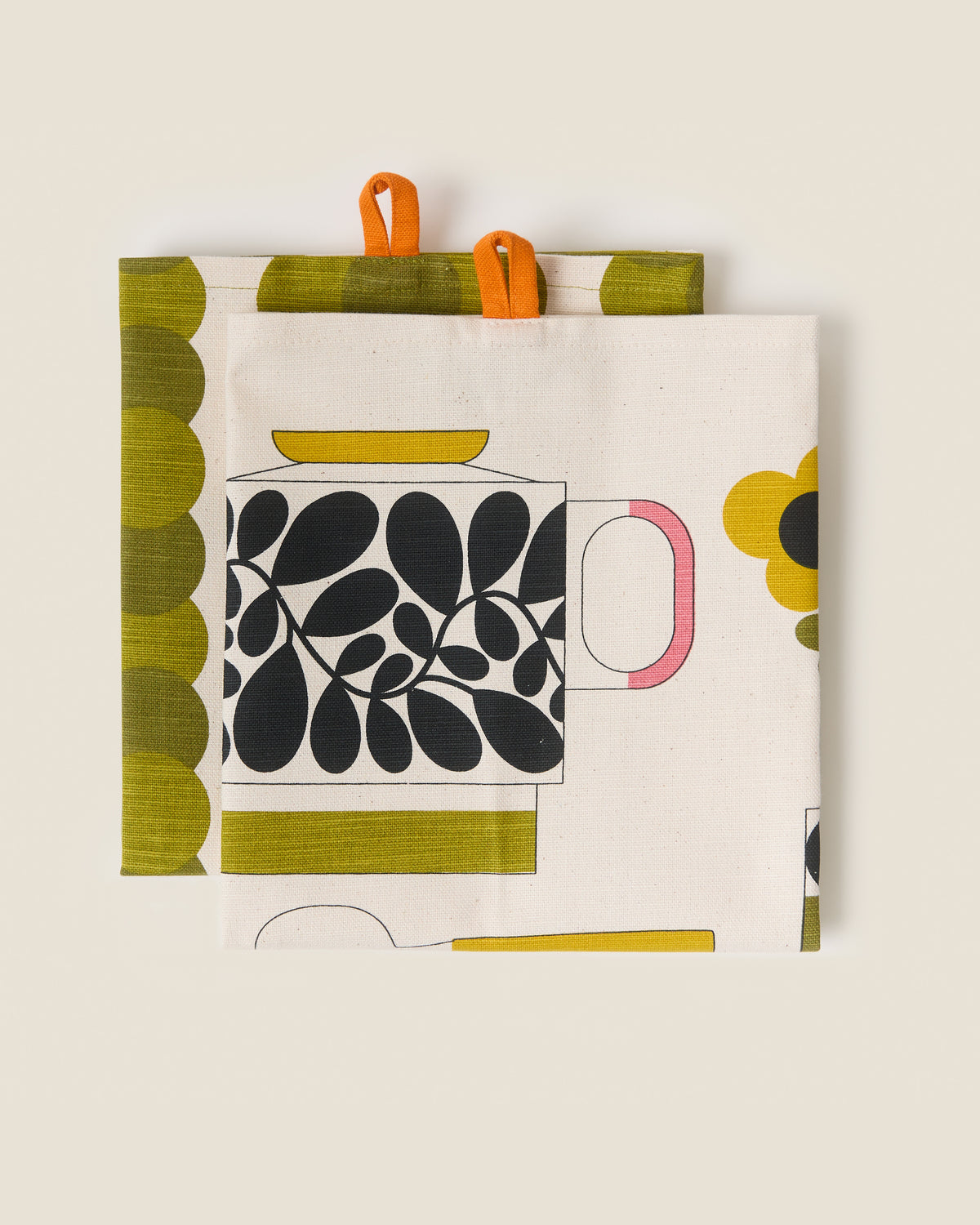 Retro Stripe Set of 2 Tea Towels
