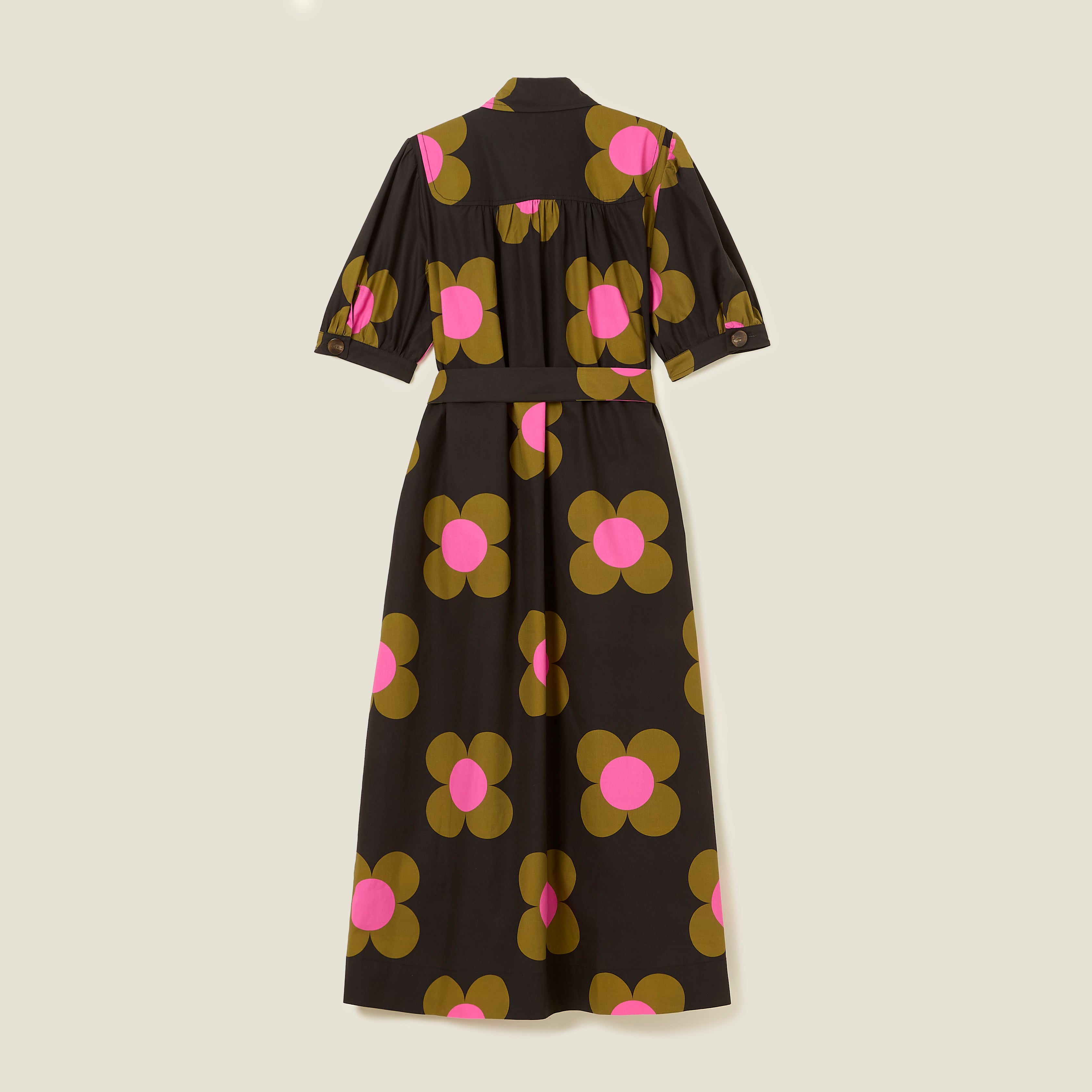 The Anna Shirt Dress - Giant Flower Spot