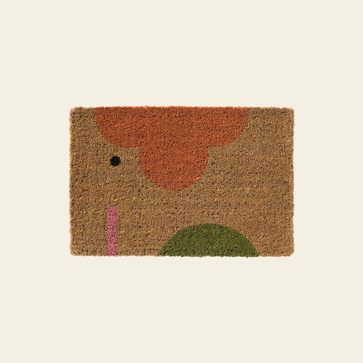 Elephant sunset doormat Orla Kiely