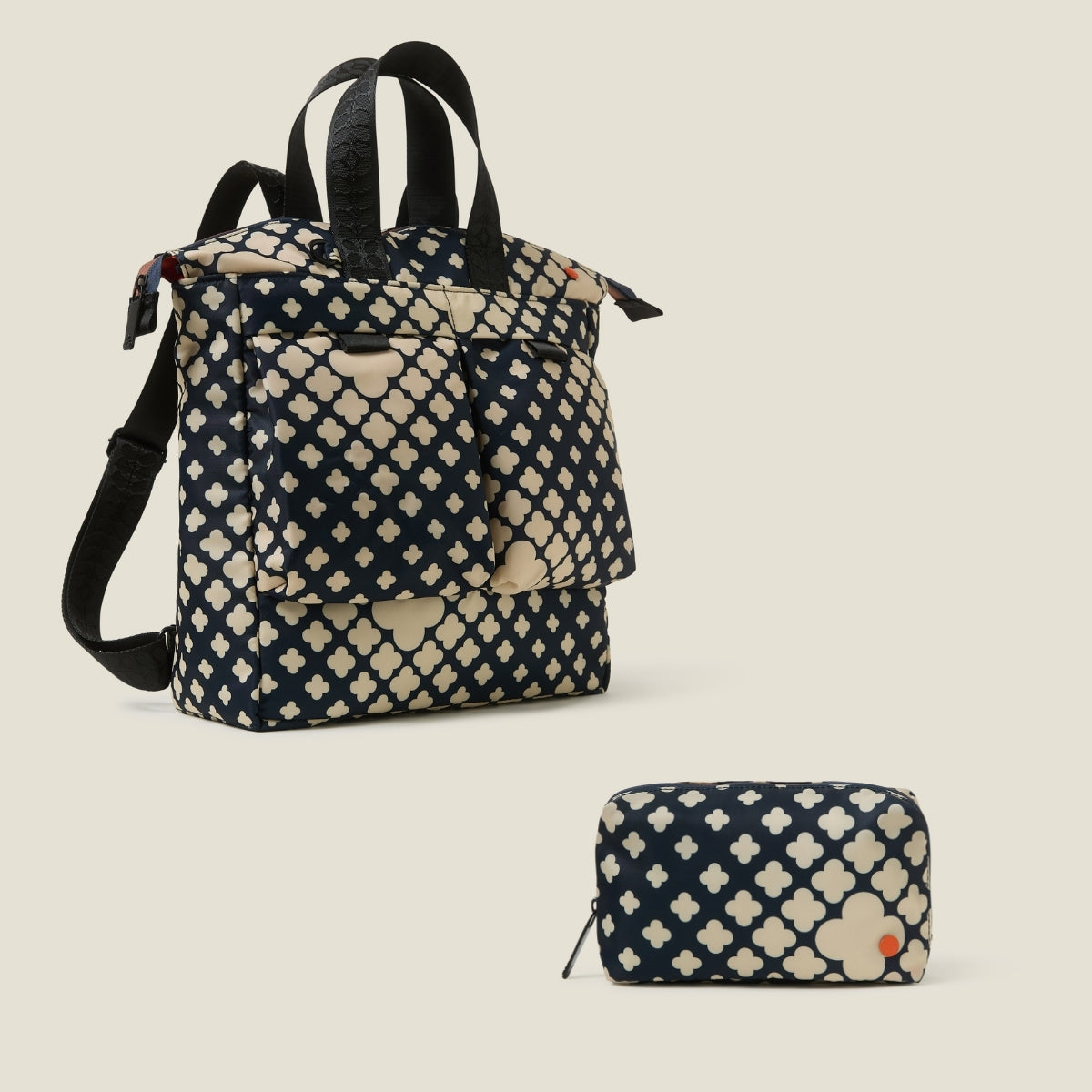 Axis Backpack & Beta Pouch Bundle - Flower Galaxy Midnight