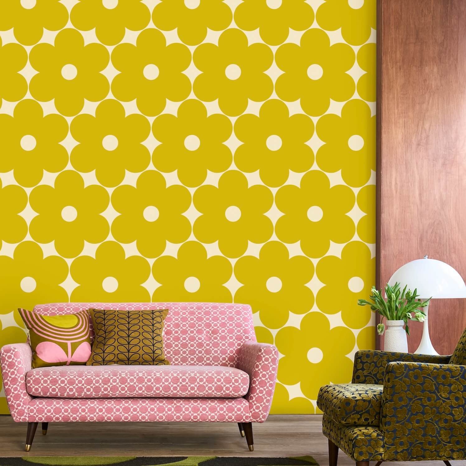 Flower Power Dandelion Wallpaper